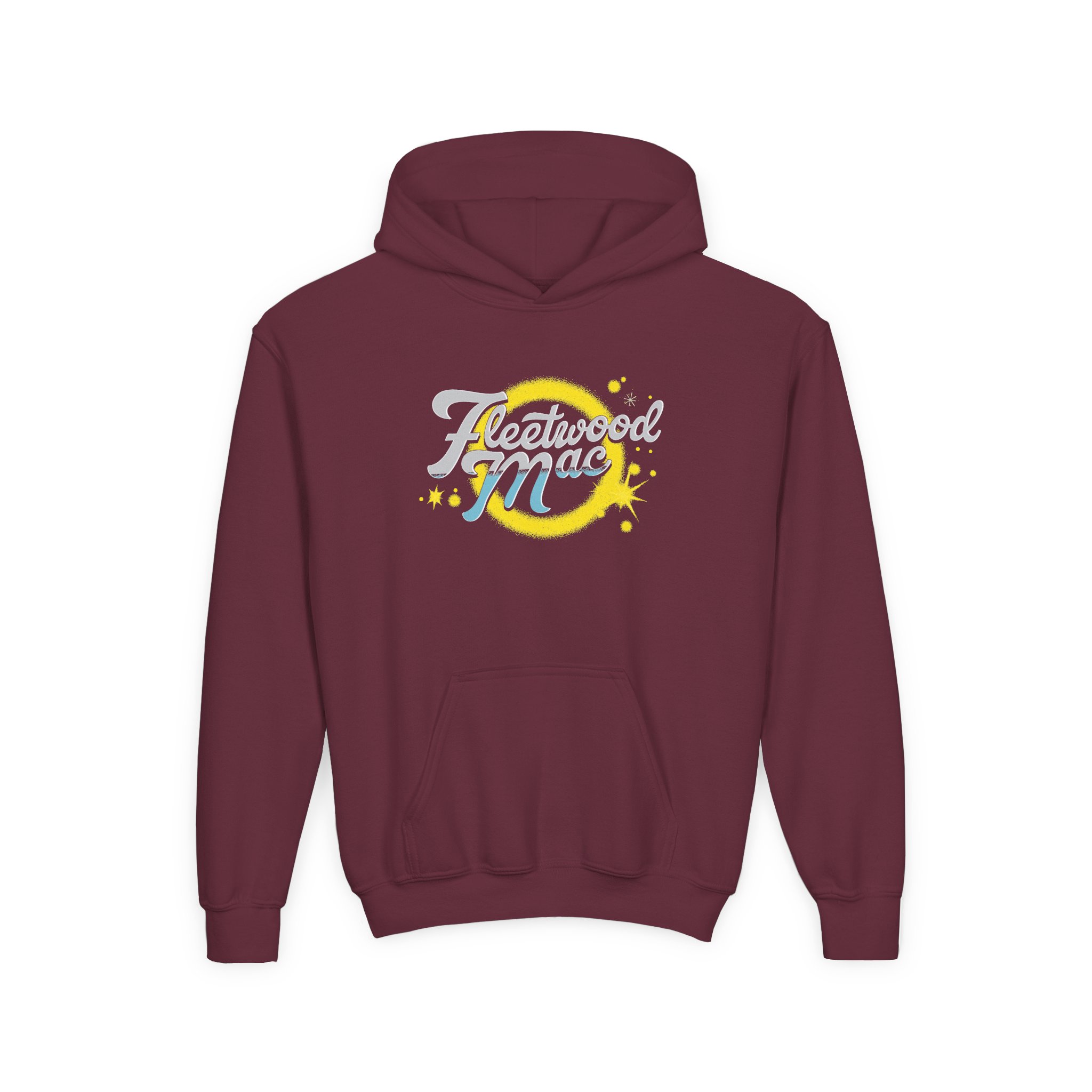 Fleetwood Mac Youth Heavy Blend Hooded Sweatshirt - Image 3