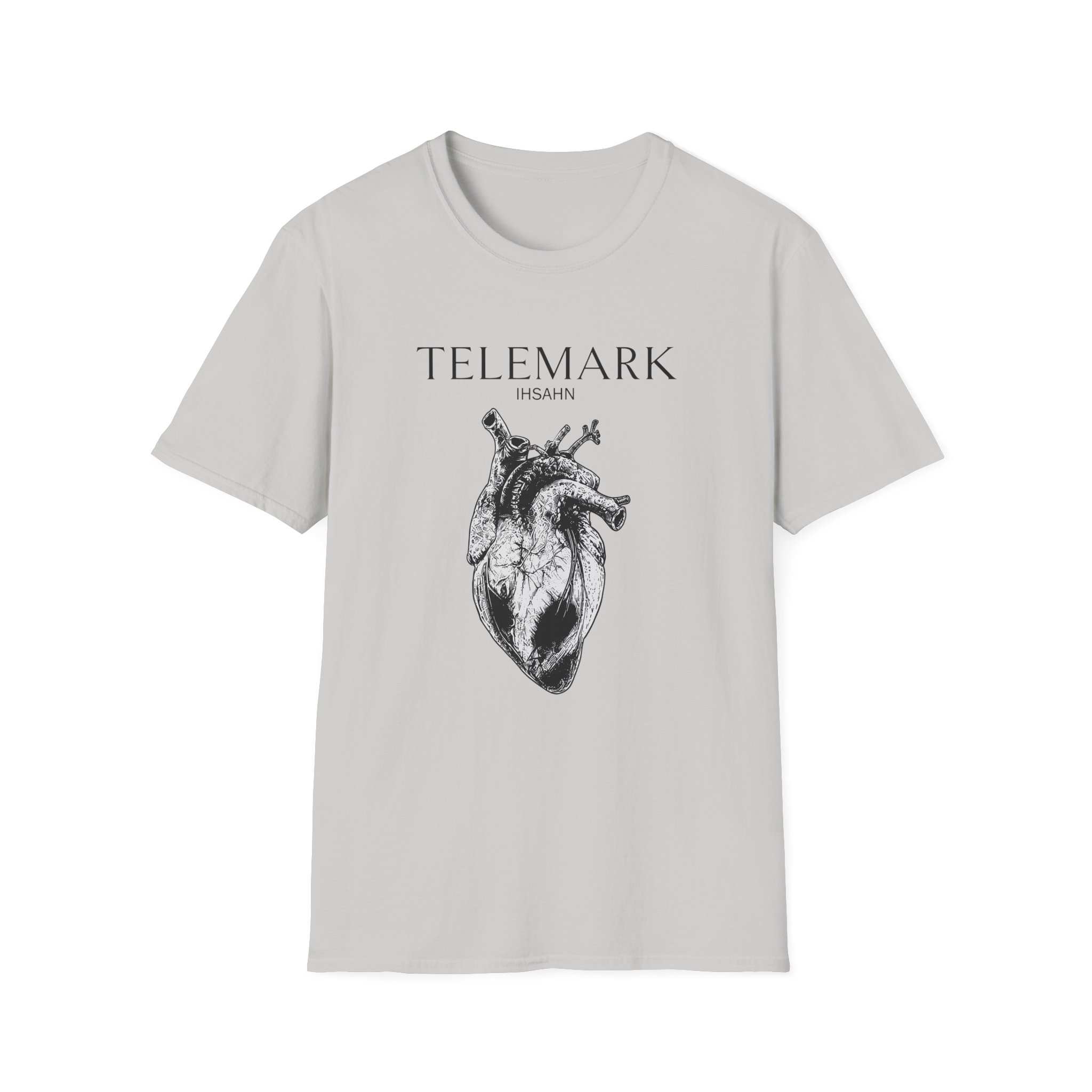 Ihsahn Heart Unisex Softstyle T-Shirt - Image 5