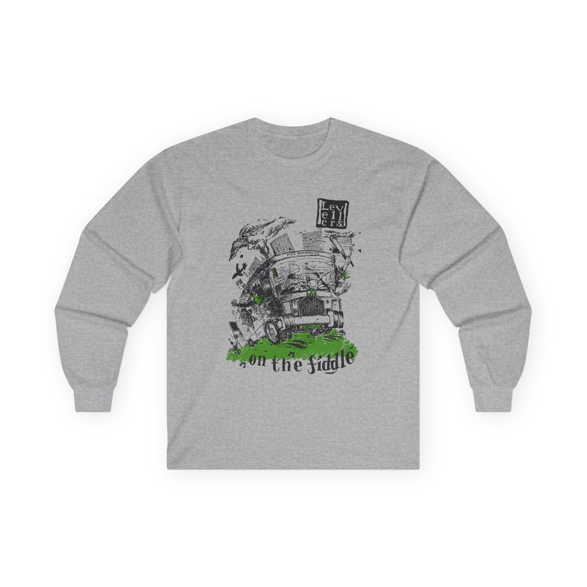 Levellers on the Fiddle Unisex Ultra Cotton Long Sleeve Tee - Image 5