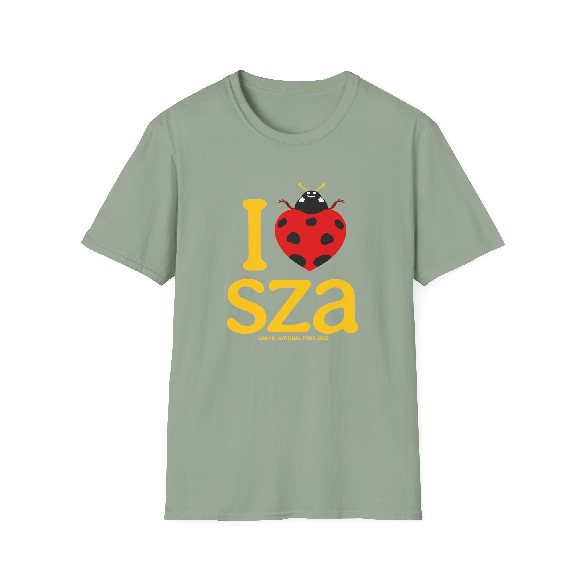 Sza Sos I Heart Sza Camo Unisex Softstyle T-Shirt
