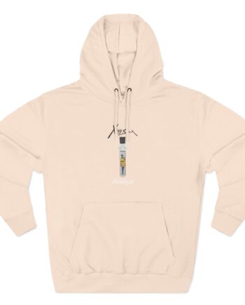 X-ray Spex Germ Free Single Tube Three-Panel Fleece Hoodie