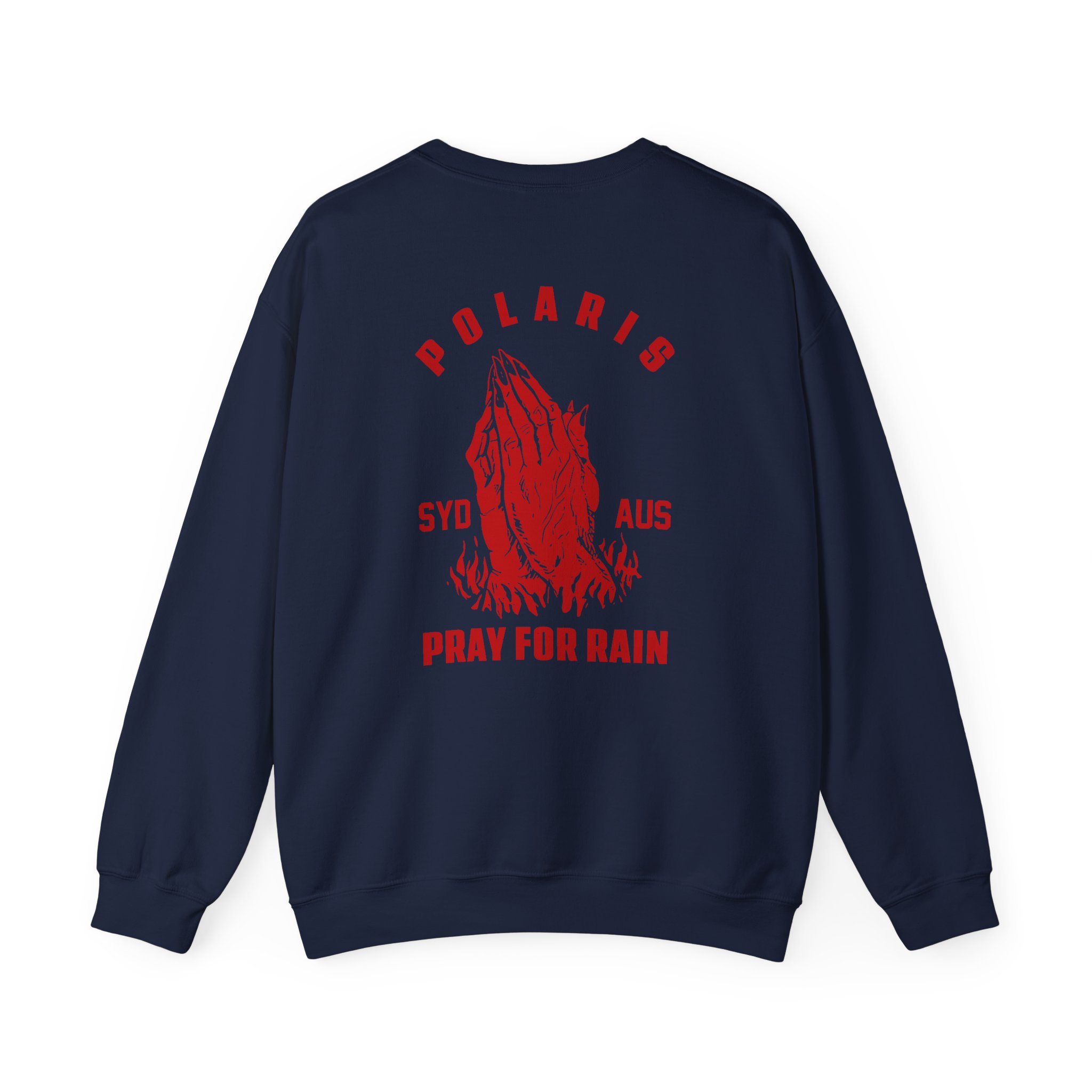 Polaris Pray for Rain Unisex Heavy Blend™ Crewneck Sweatshirt - Image 8