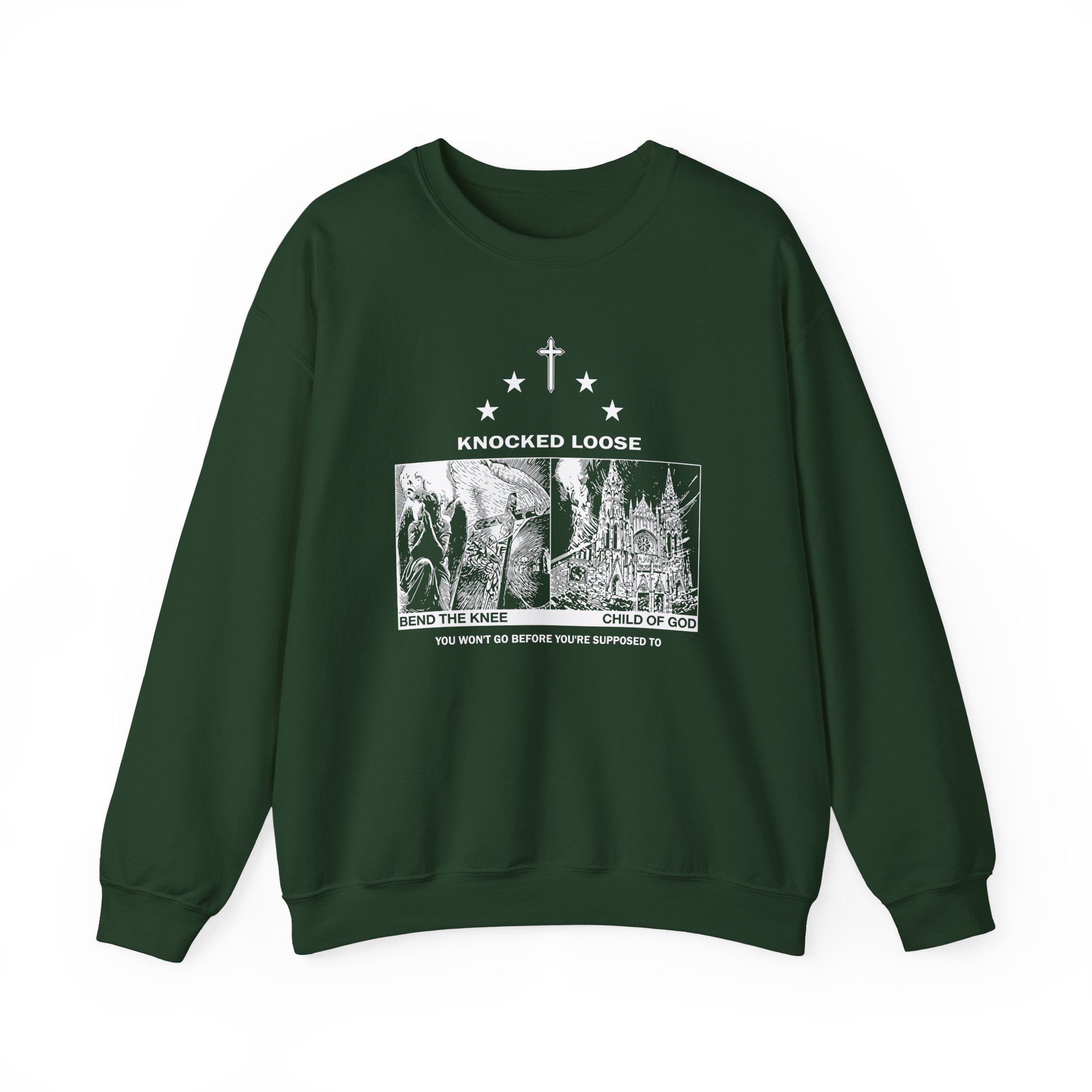 Knocked Loose Blinding Faith Royal Unisex Heavy Blend™ Crewneck Sweatshirt - Image 11