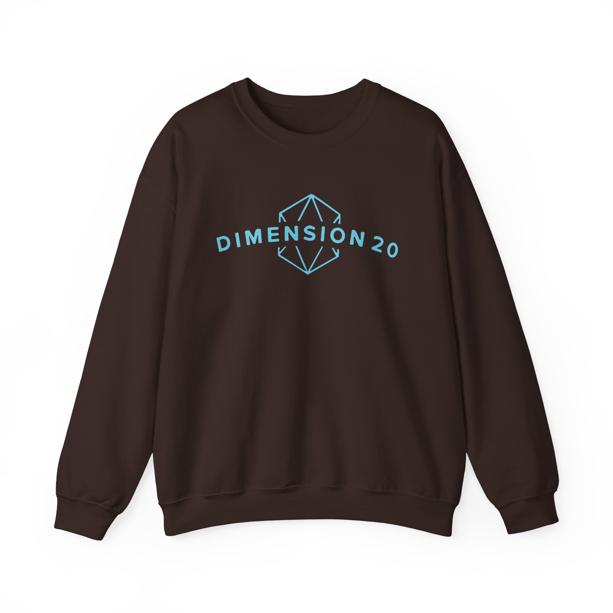 Dropout Dimension 20 Logo Unisex Heavy Blend™ Crewneck Sweatshirt - Image 5