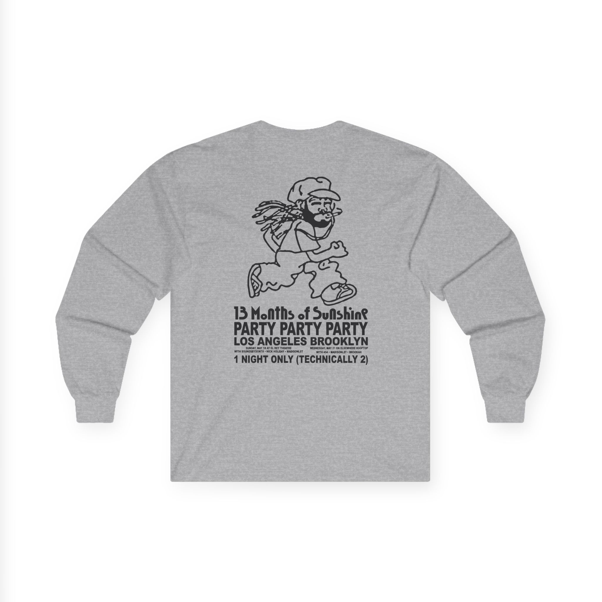 Aminé 13 Seasons Show Unisex Ultra Cotton Long Sleeve Tee - Image 6