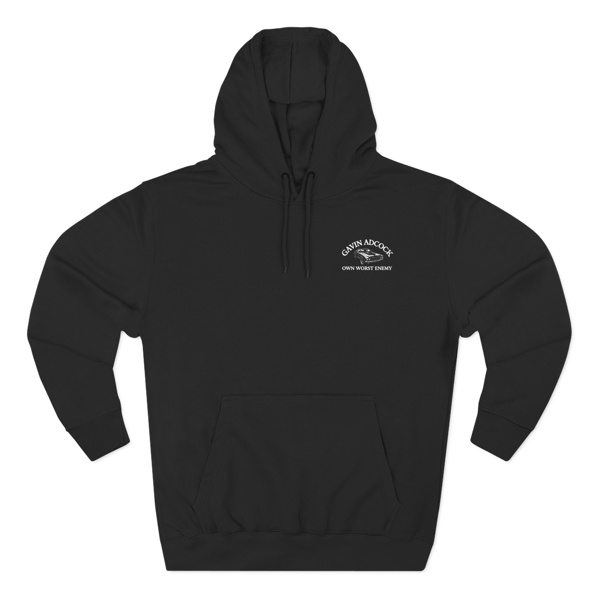 Gavin Adcock My Own Worst Enemy Three-Panel Fleece Hoodie