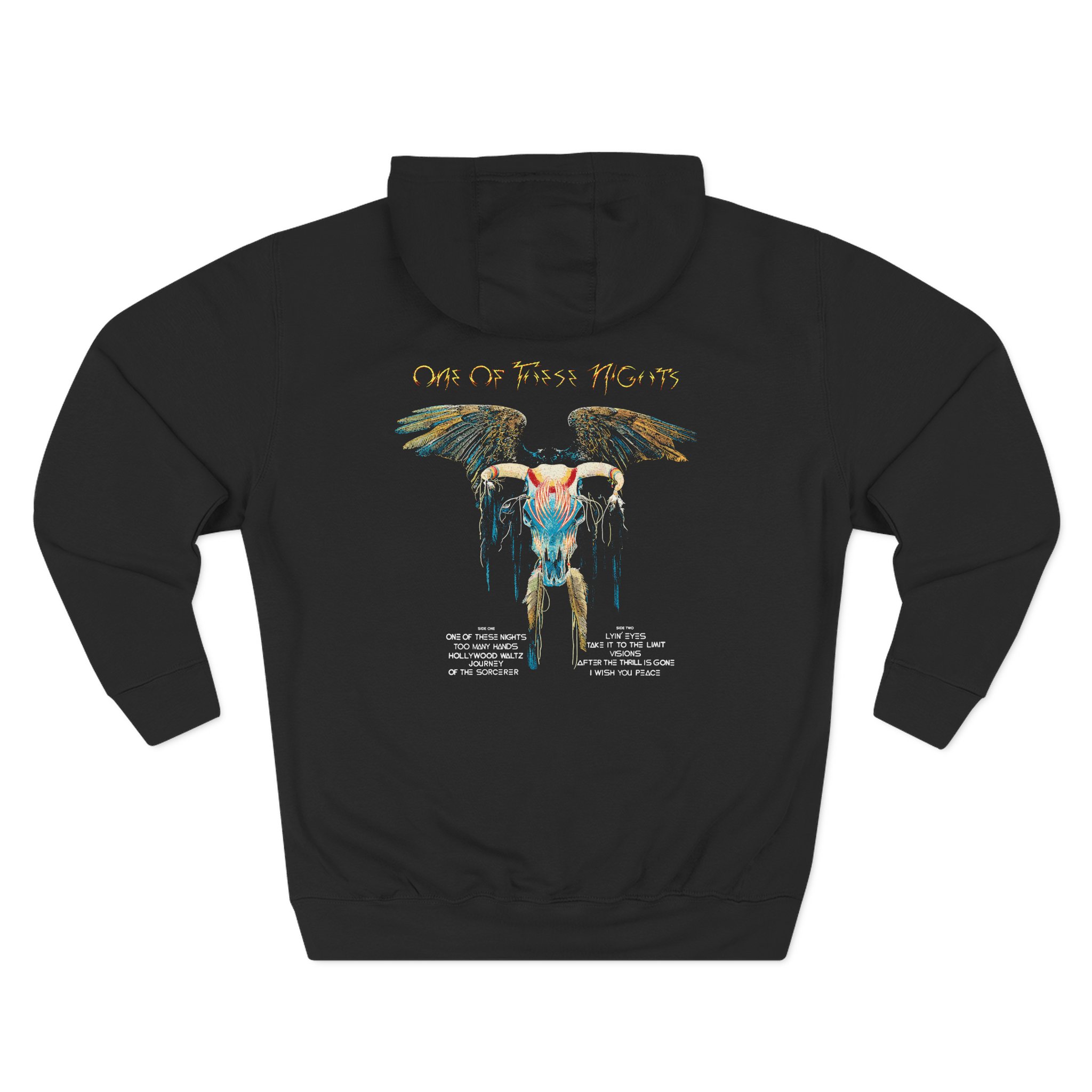 The Eagles One of These Nights Three-Panel Fleece Hoodie - Image 2