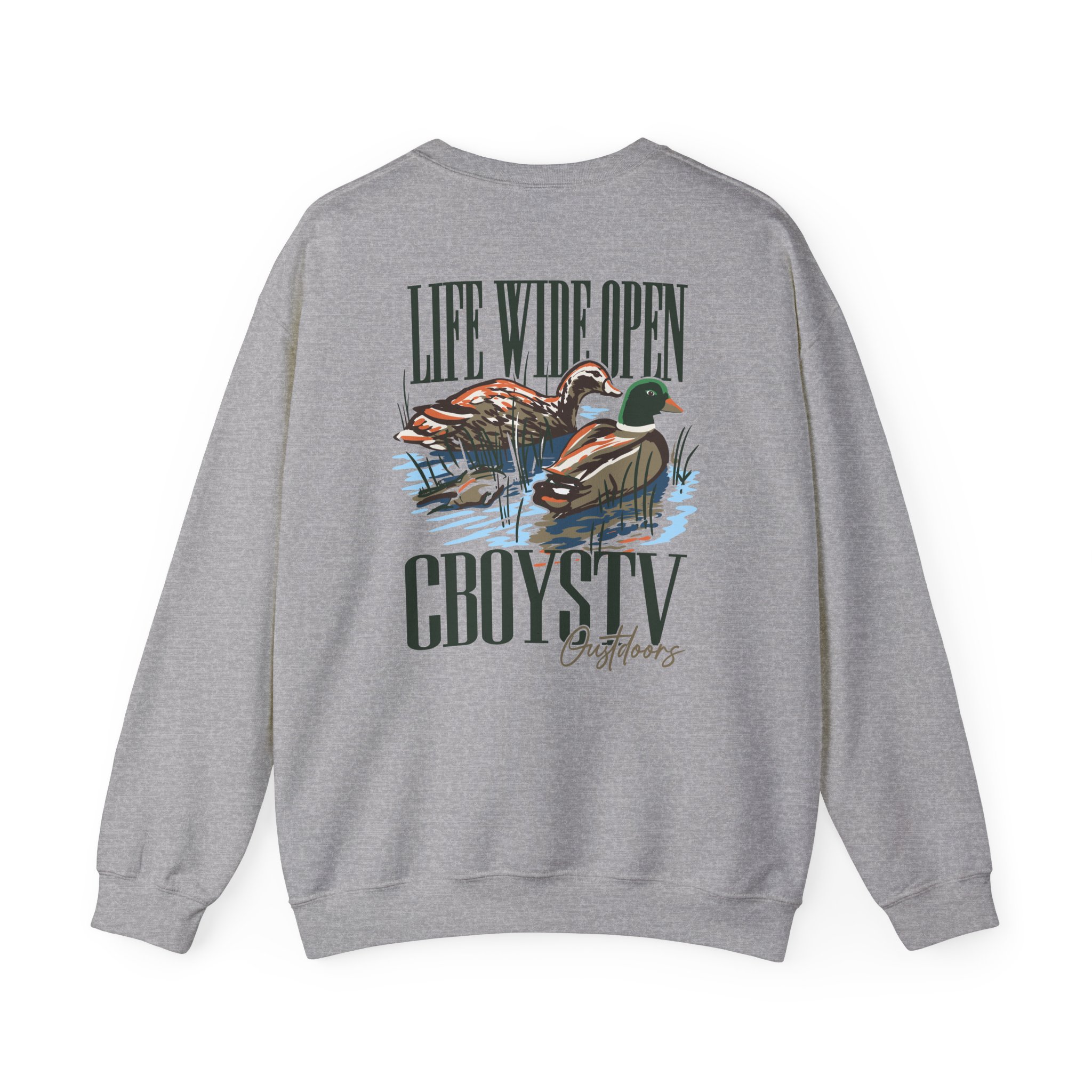 Cboystv Mallard Unisex Heavy Blend™ Crewneck Sweatshirt - Image 10
