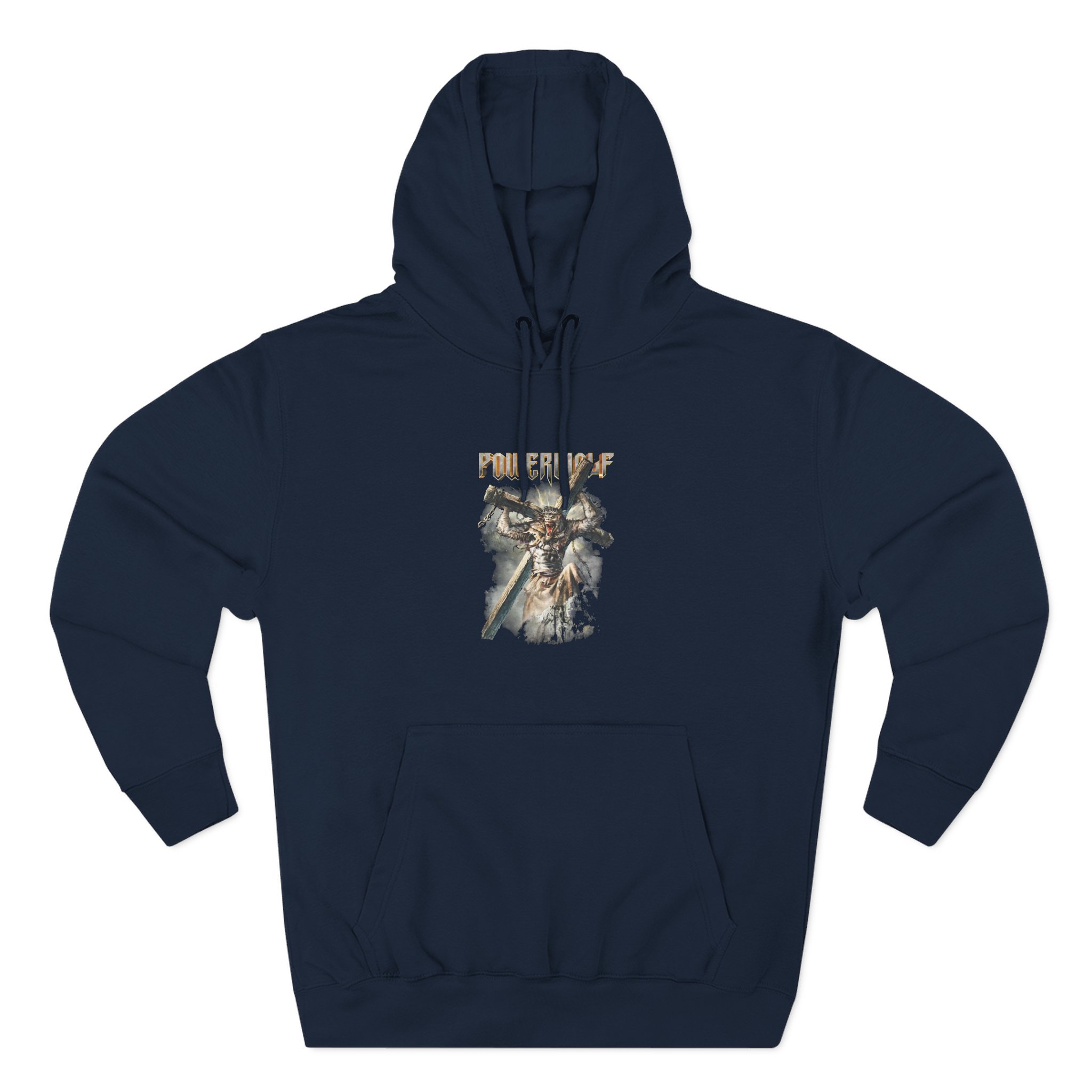 Powerwolf interlude Three-Panel Fleece Hoodie - Image 3