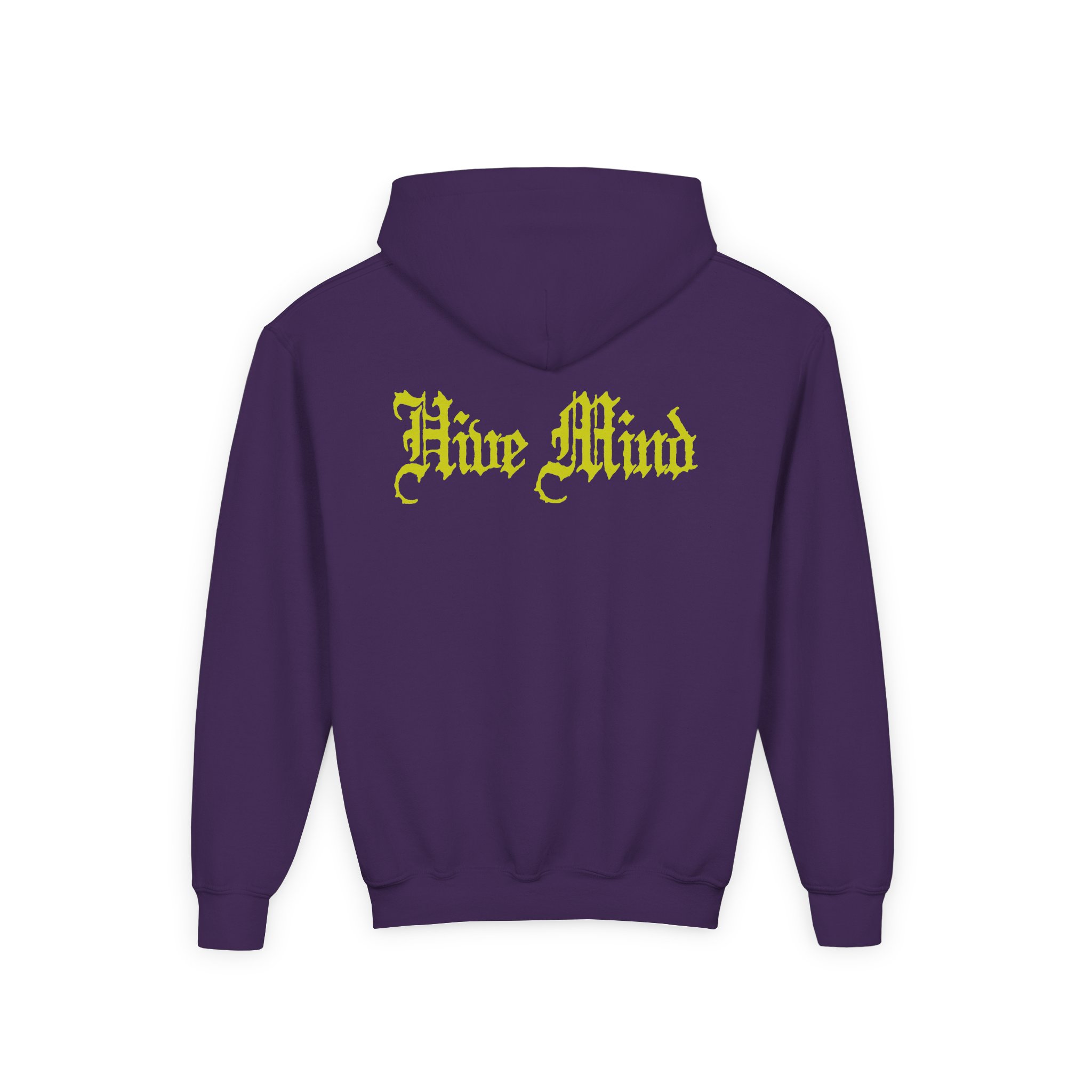 Knocked Loose Hive Mind Youth Heavy Blend Hooded Sweatshirt - Image 6
