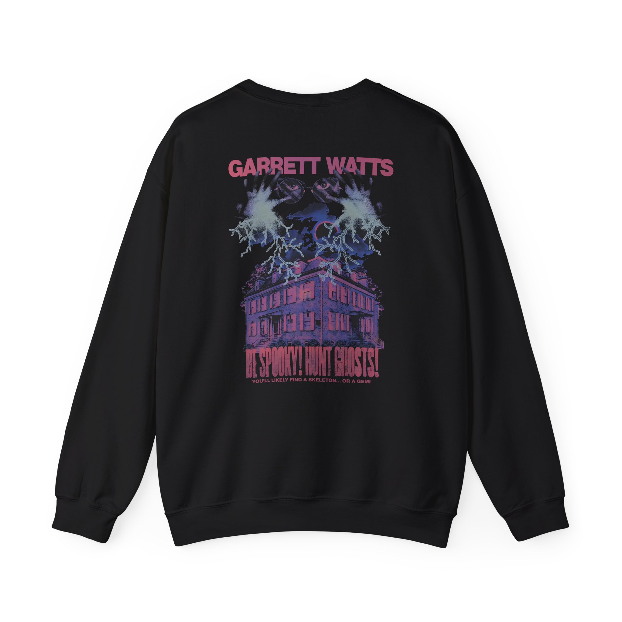 Garrett Watts Haunted Powers Unisex Heavy Blend™ Crewneck Sweatshirt - Image 2