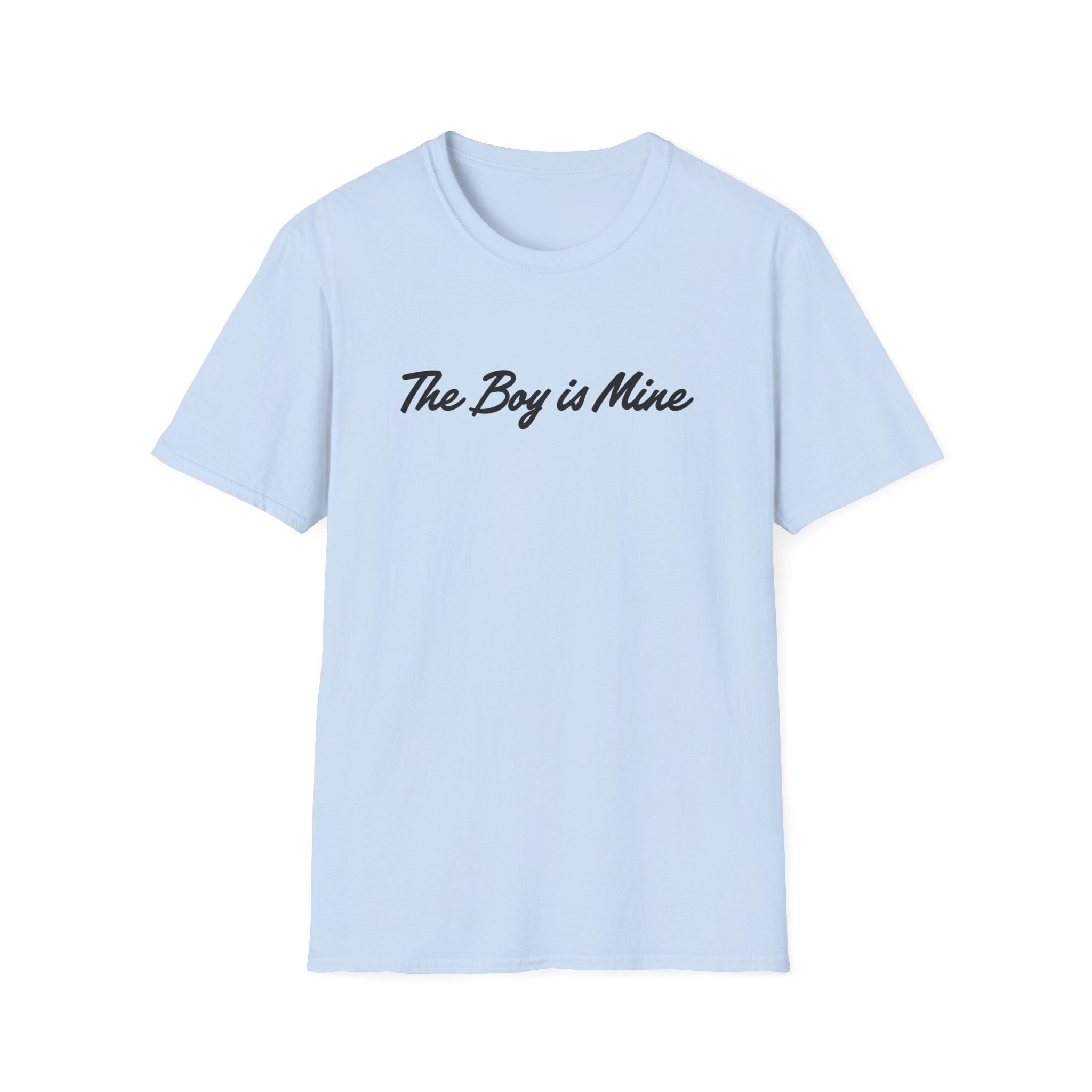 AG the boy is mine Unisex Softstyle T-Shirt - Image 19