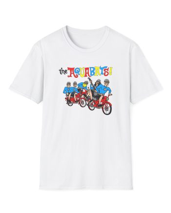 The Aquabats on a Bike! Unisex Softstyle T-Shirt