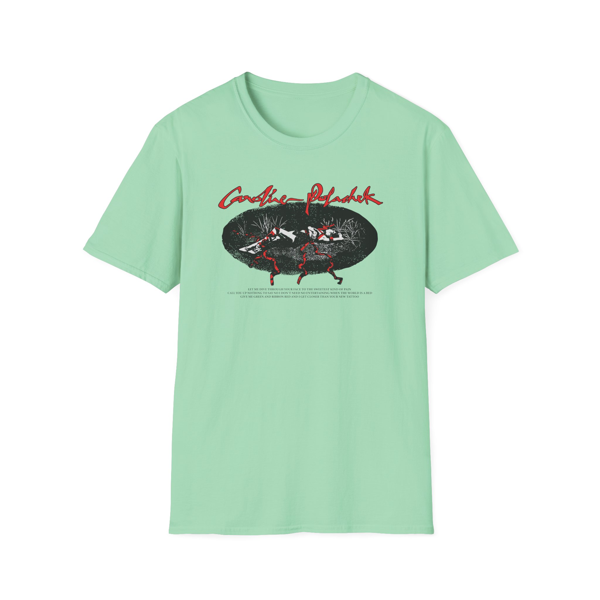 Caroline Polachek Blood & Butter Unisex Softstyle T-Shirt - Image 13