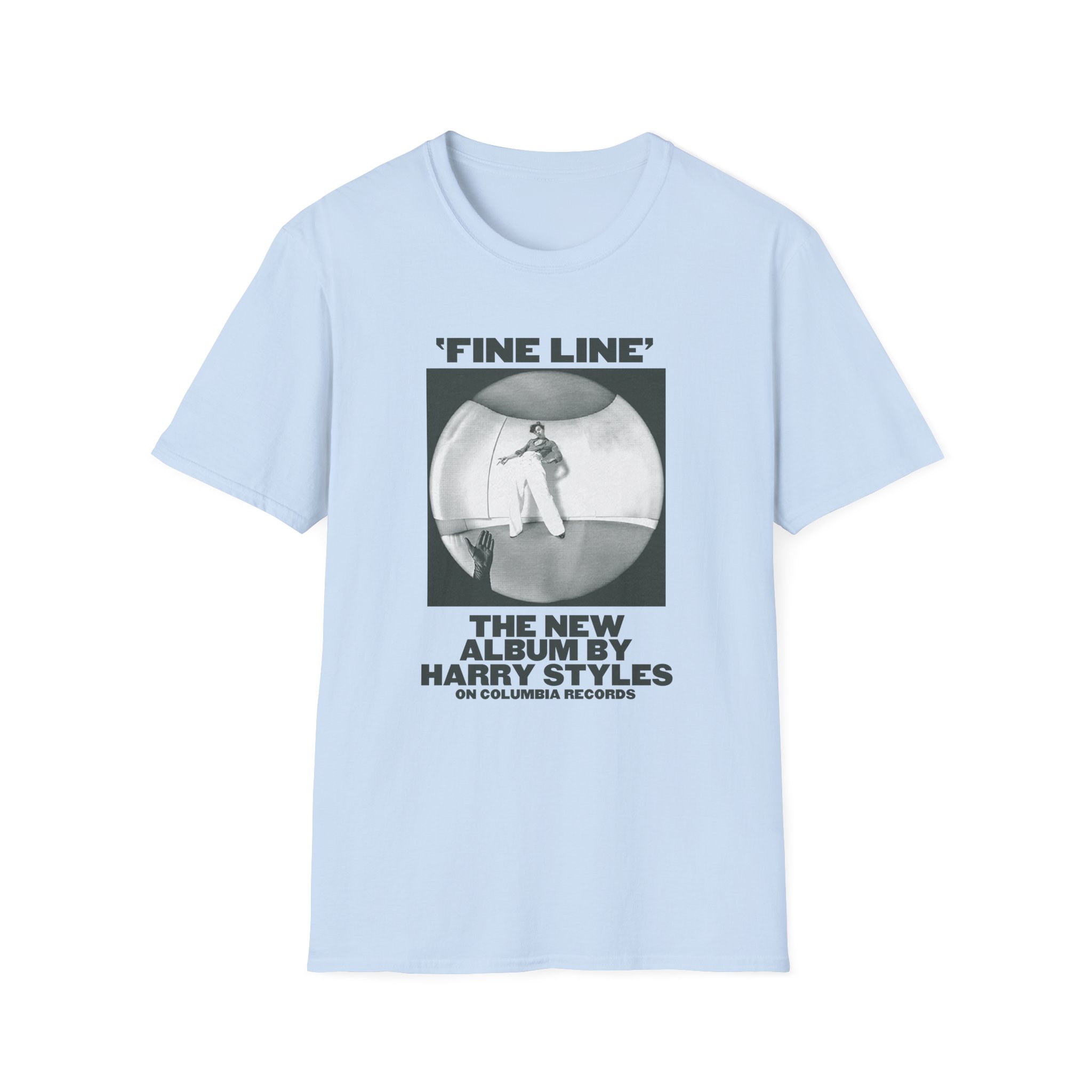 Love on Tour Fine Line Unisex Softstyle T-Shirt - Image 15