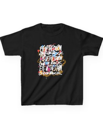 One Ok Rock Painted Storm Kids Heavy Cotton™ Tee