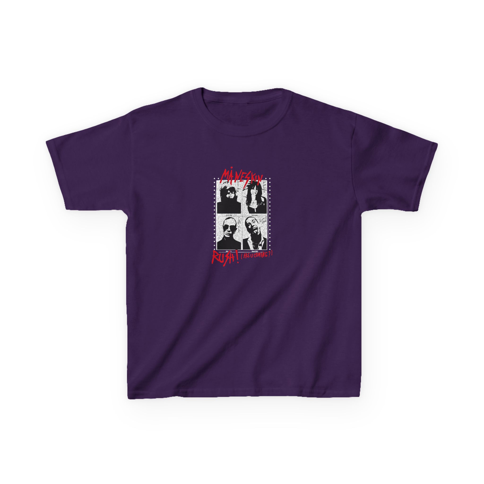 Kids Maneskin RUSH! Heavy Cotton™ Tee - Image 7