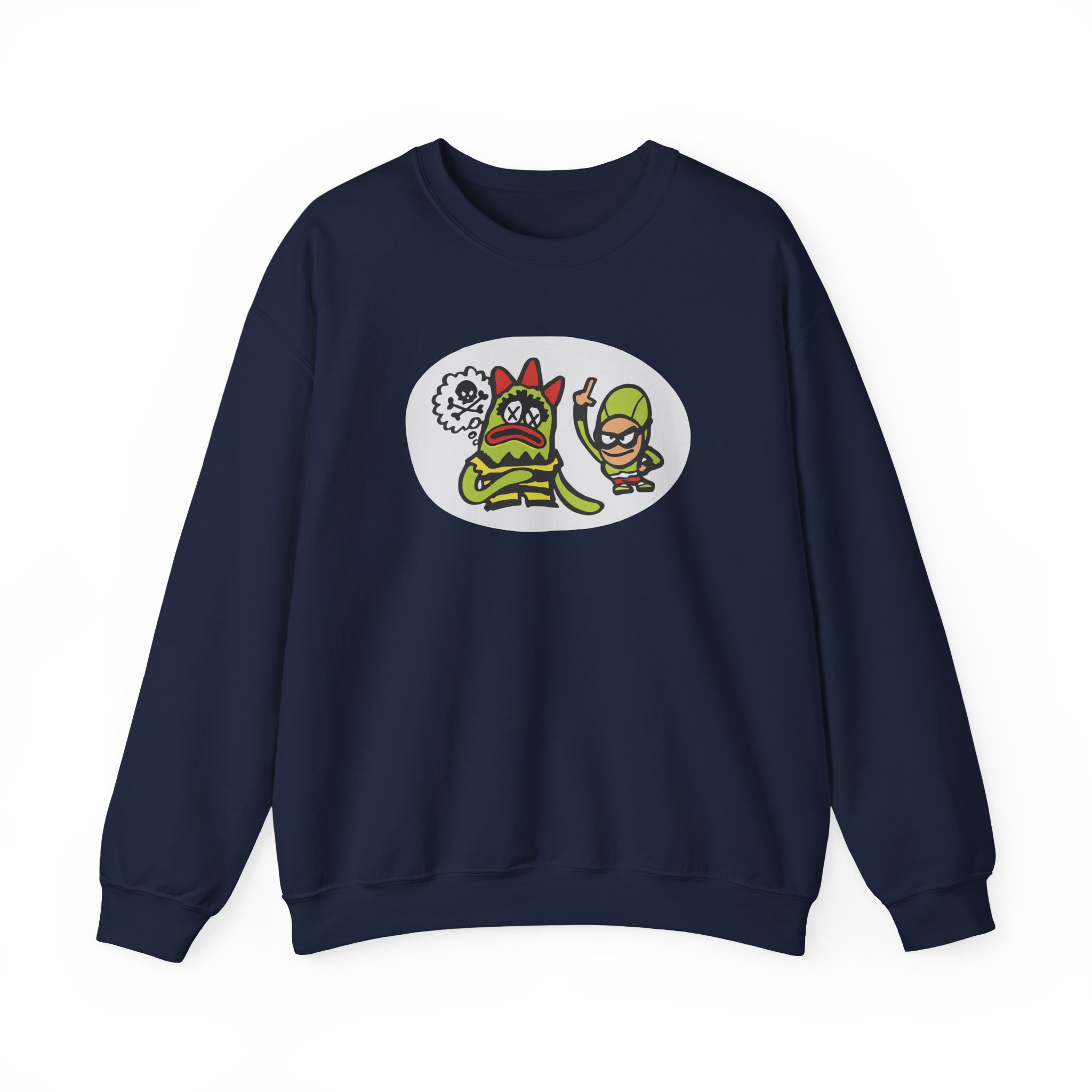 The Aquabats Bat Commander Unisex Heavy Blend™ Crewneck Sweatshirt - Image 21