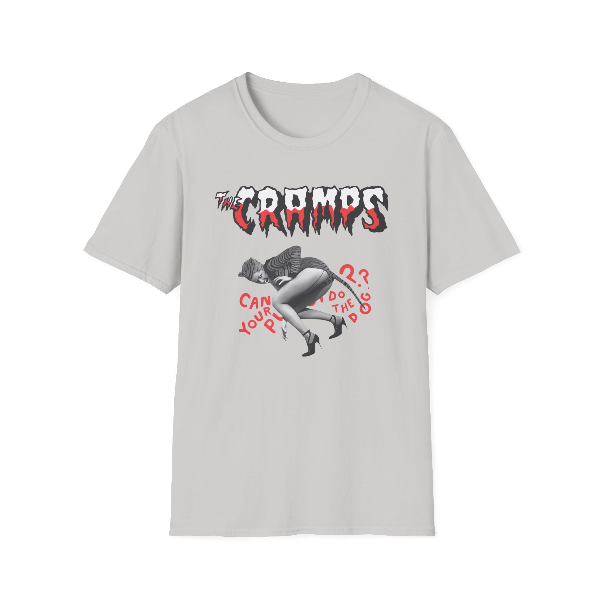 The Cramps Do the Dog Unisex Softstyle T-Shirt - Image 7
