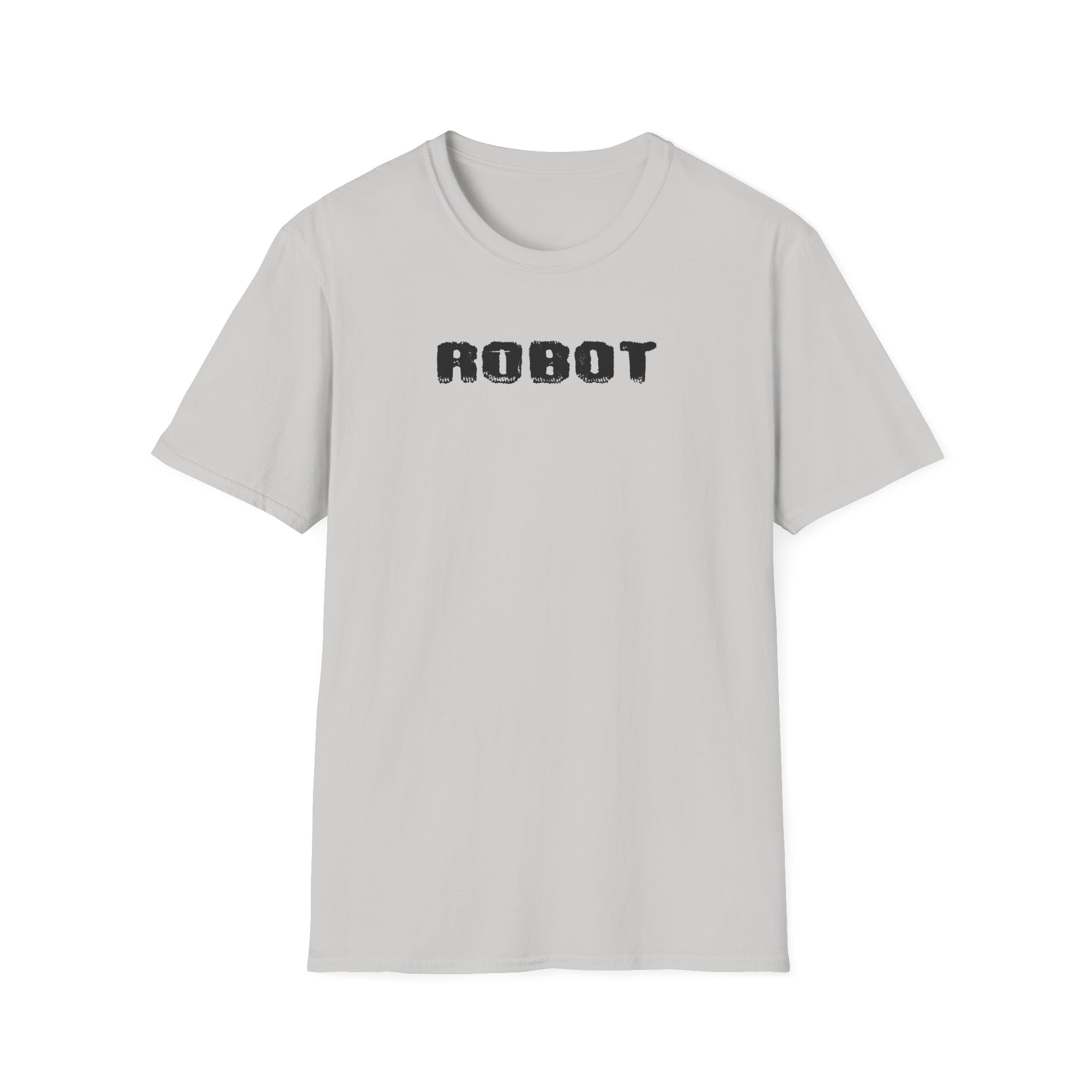 Daft Punk Human After All White Robot Unisex Softstyle T-Shirt - Image 9