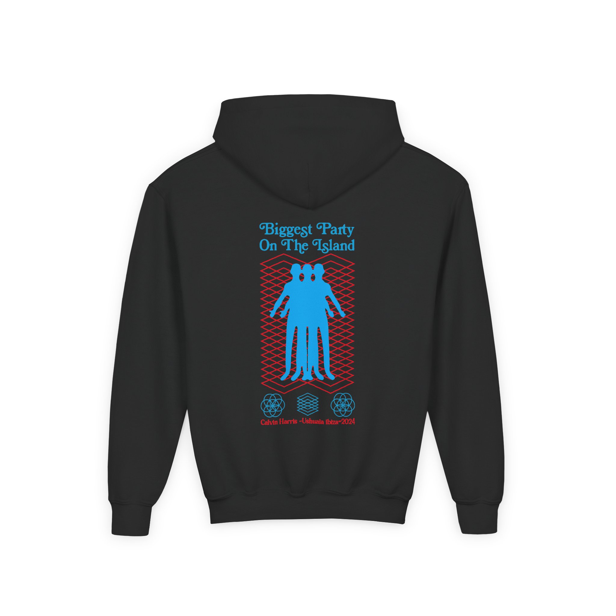Youth Calvin Harris Ushuaia Higher Level Heavy Blend Hooded Sweatshirt - Image 4
