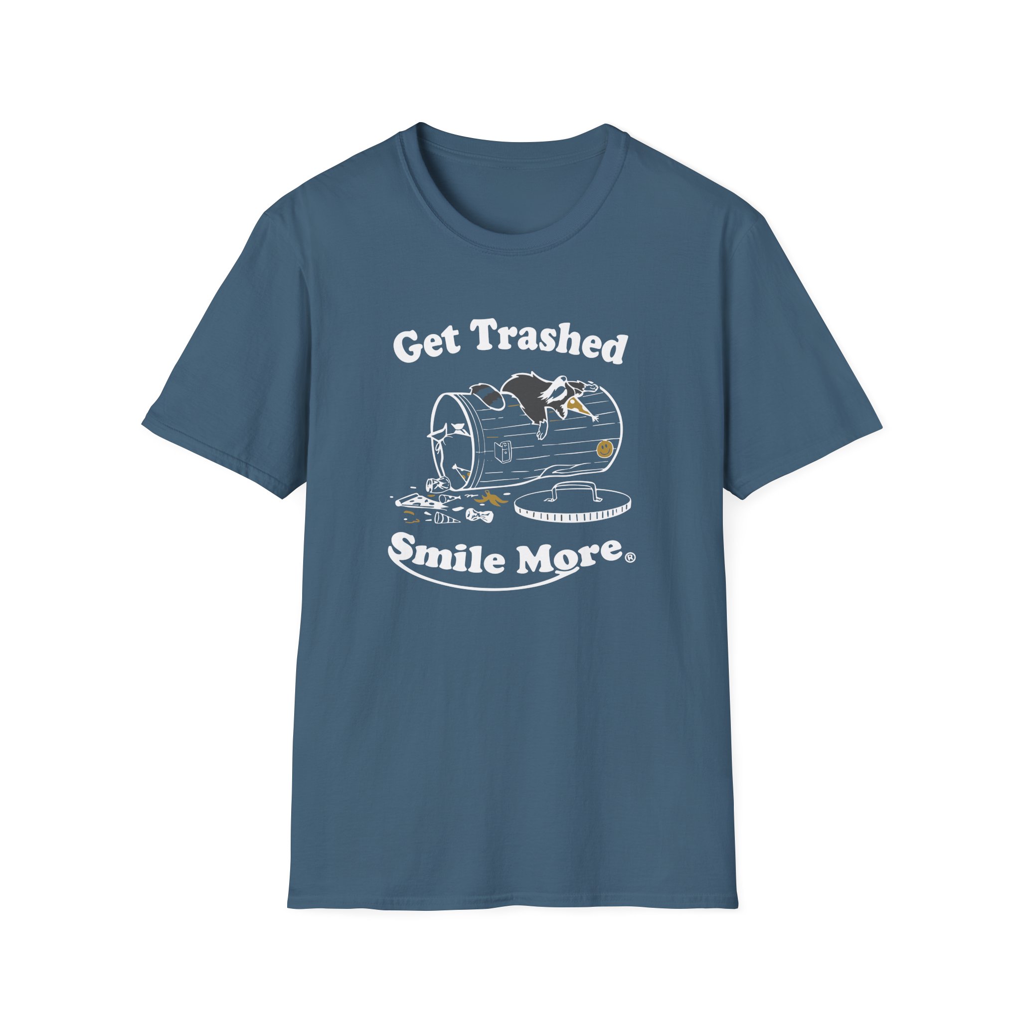Roman Atwood Get Trashed Unisex Softstyle T-Shirt - Image 11