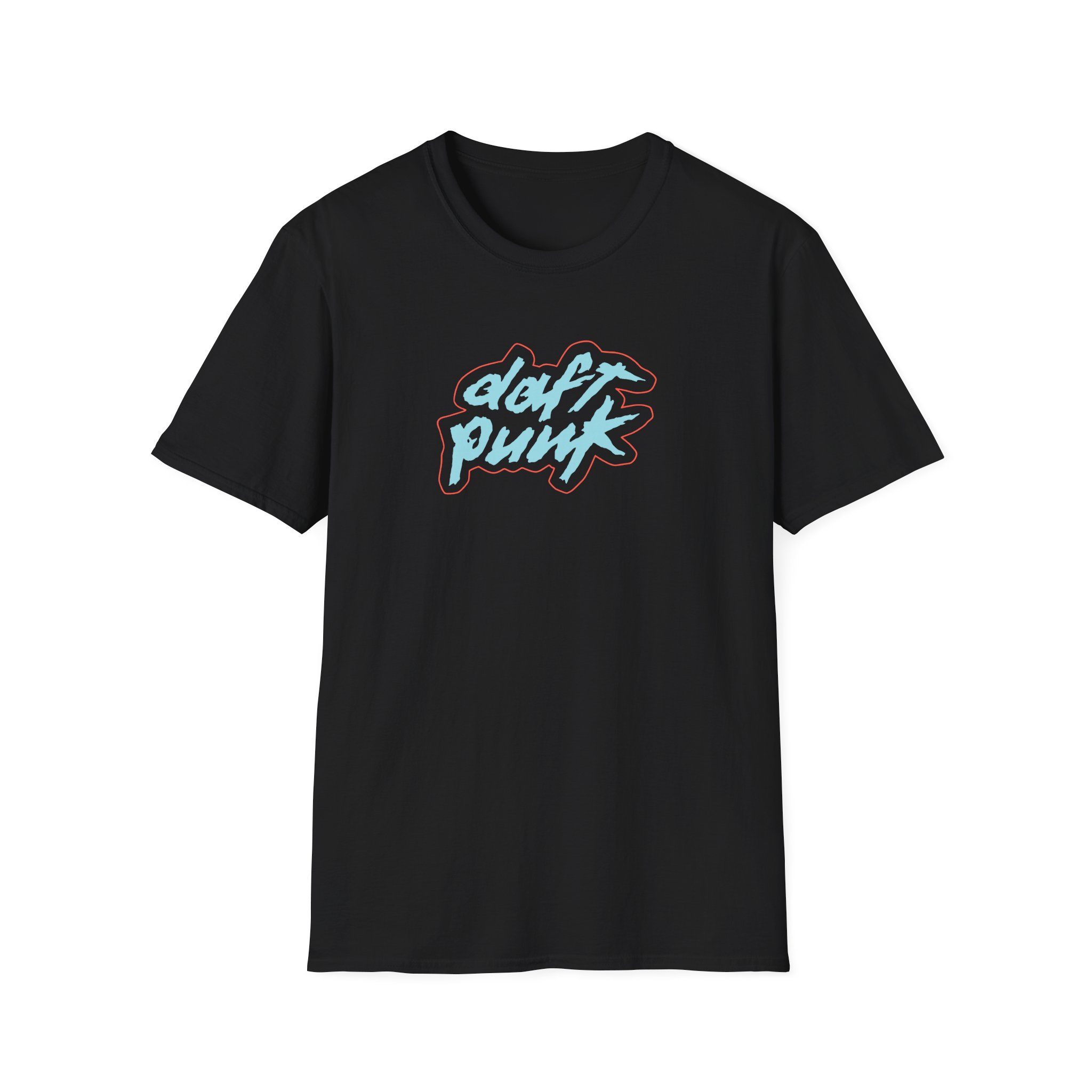 Daft Punk Unisex Softstyle T-Shirt - Image 3