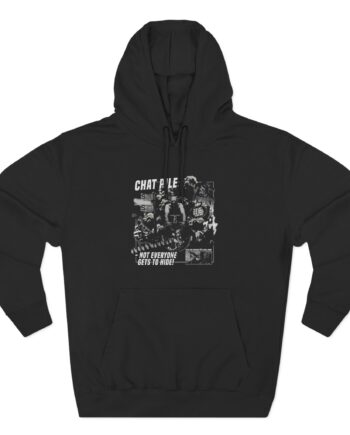 Chat Pile Weekly World News Three-Panel Fleece Hoodie
