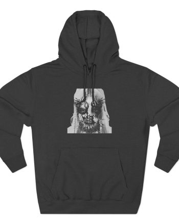 Poppy I Disagree' Album Artwork Three-Panel Fleece Hoodie