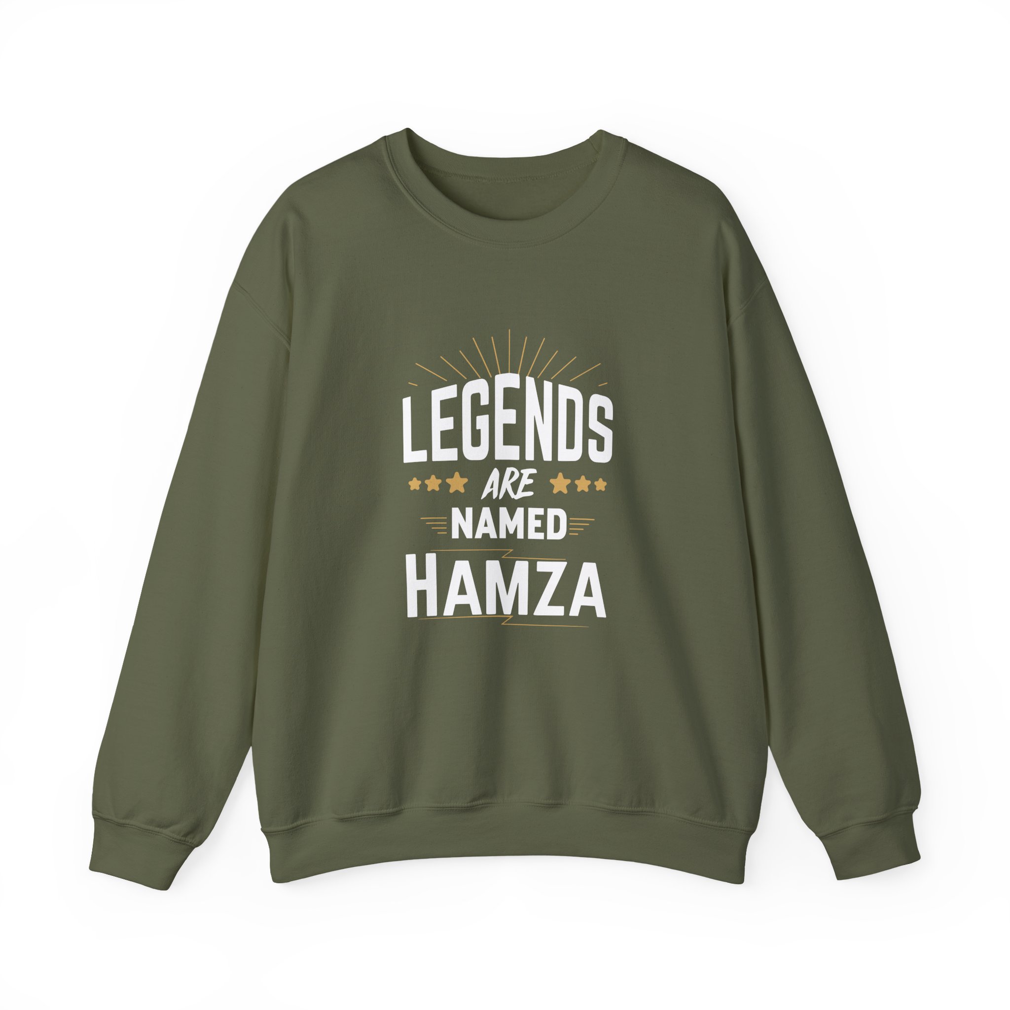 Hamza Legends Are Named Unisex Heavy Blend™ Crewneck Sweatshirt - Image 9