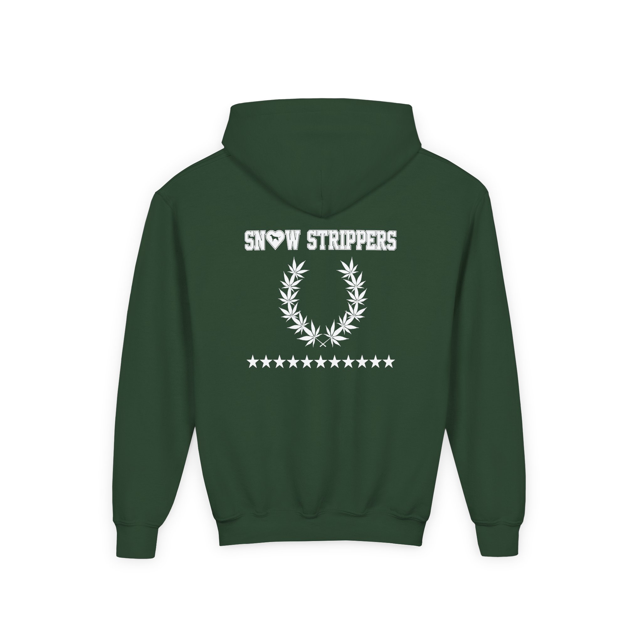 Youth Snow Strippers Nightkillaz Heavy Blend Hooded Sweatshirt - Image 6