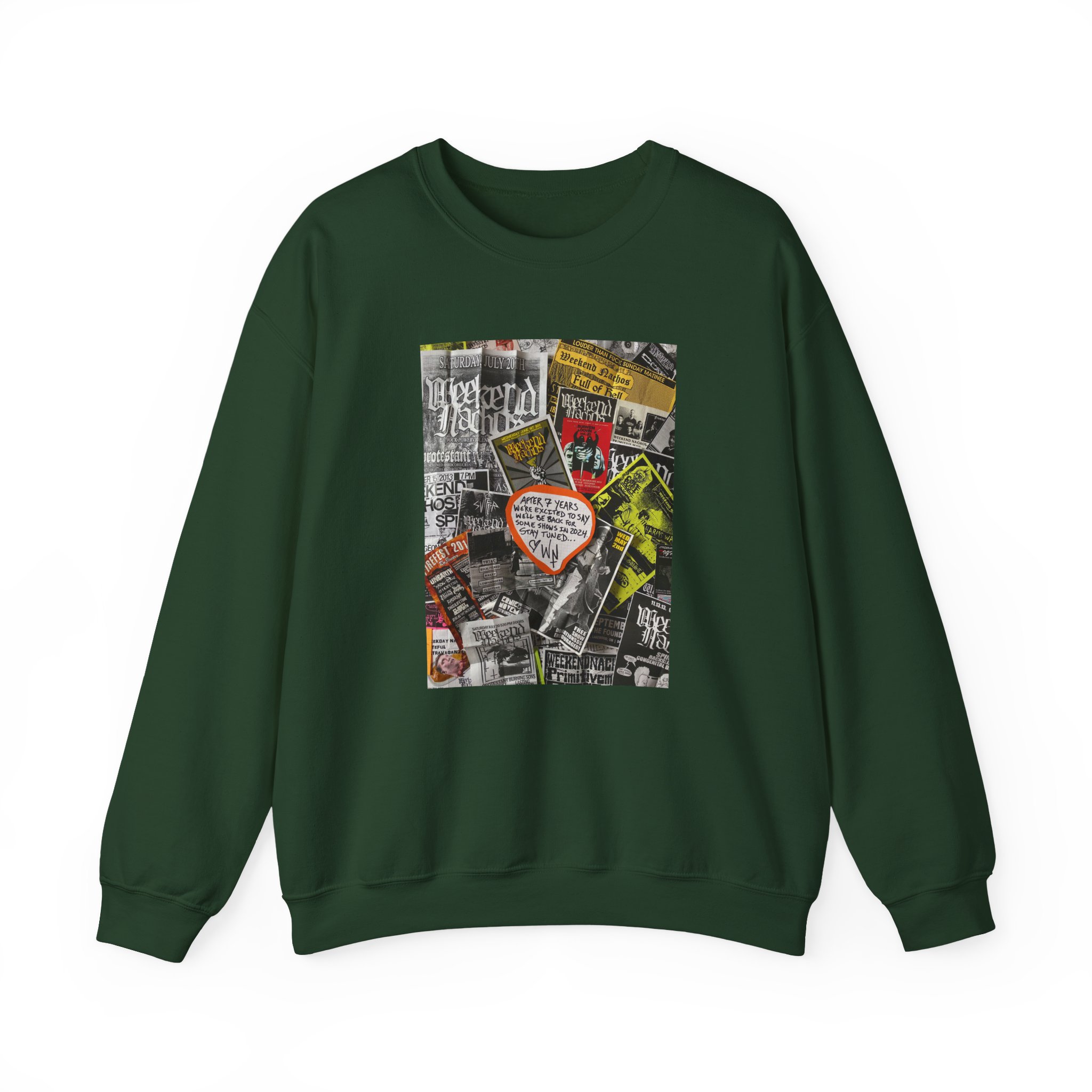 Weekend Nachos Unisex Heavy Blend™ Crewneck Sweatshirt - Image 9