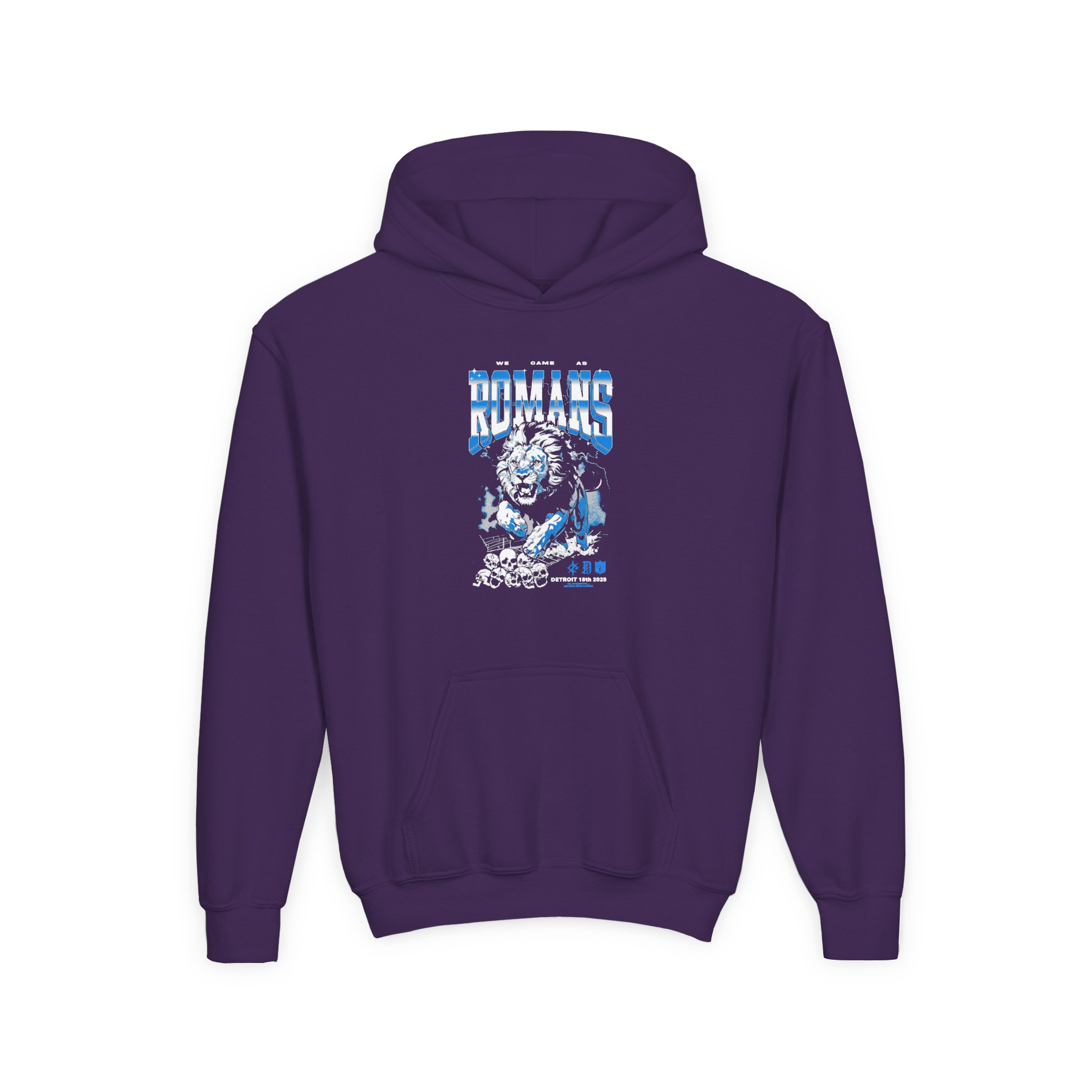 We Came as Romans Lions Youth Heavy Blend Hooded Sweatshirt - Image 9