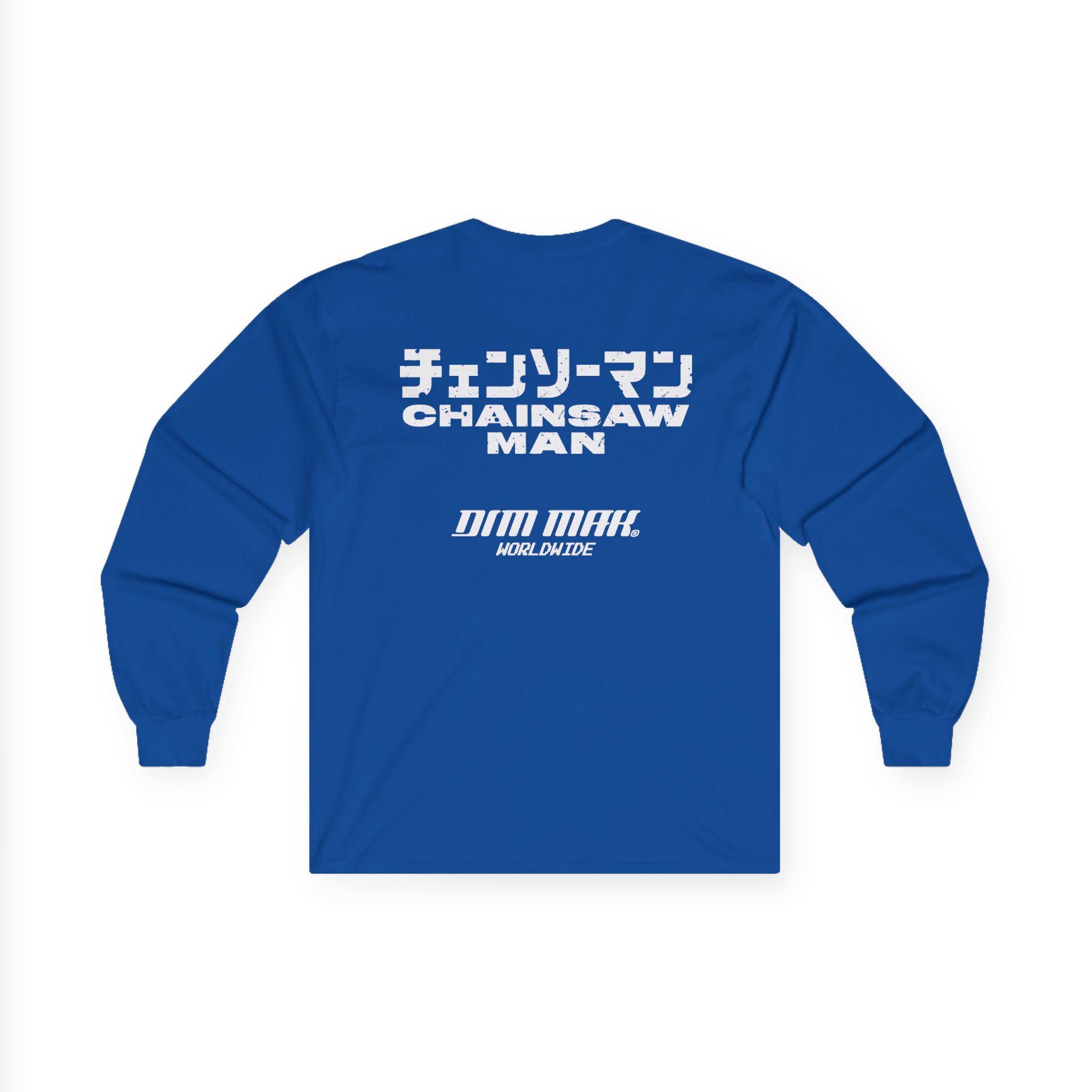 Chainsaw Man X Dim Mak Horror Unisex Ultra Cotton Long Sleeve Tee - Image 10