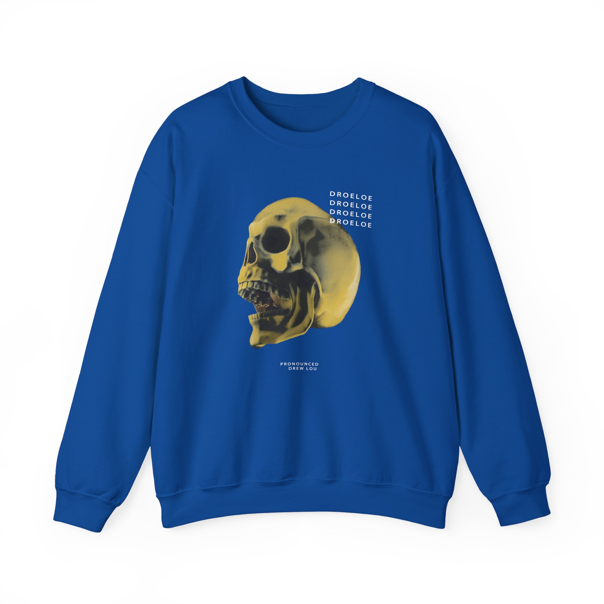 Deadbeats Gold Skull Unisex Heavy Blend™ Crewneck Sweatshirt - Image 17