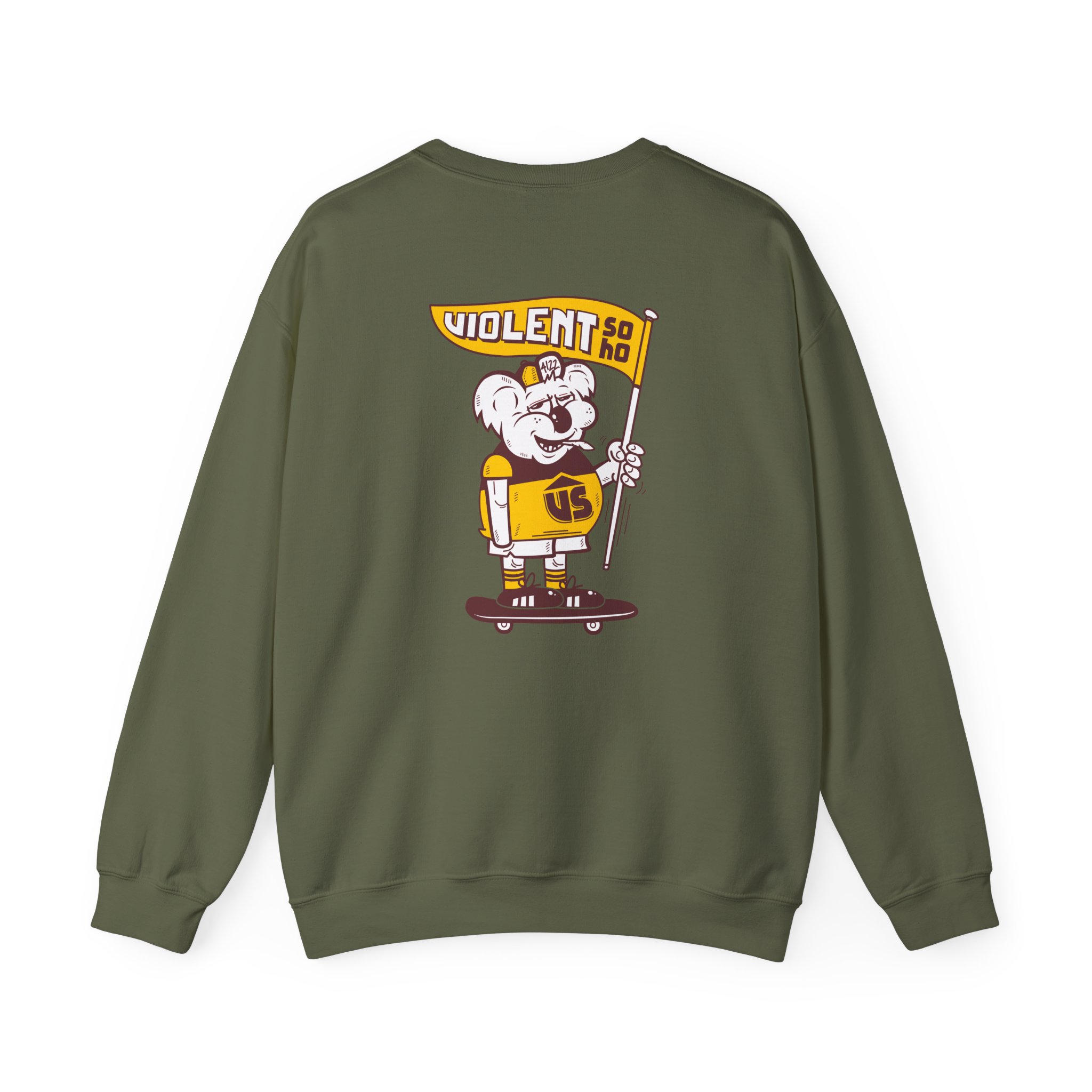 Violent Soho Brisbane Bears Unisex Heavy Blend™ Crewneck Sweatshirt - Image 12