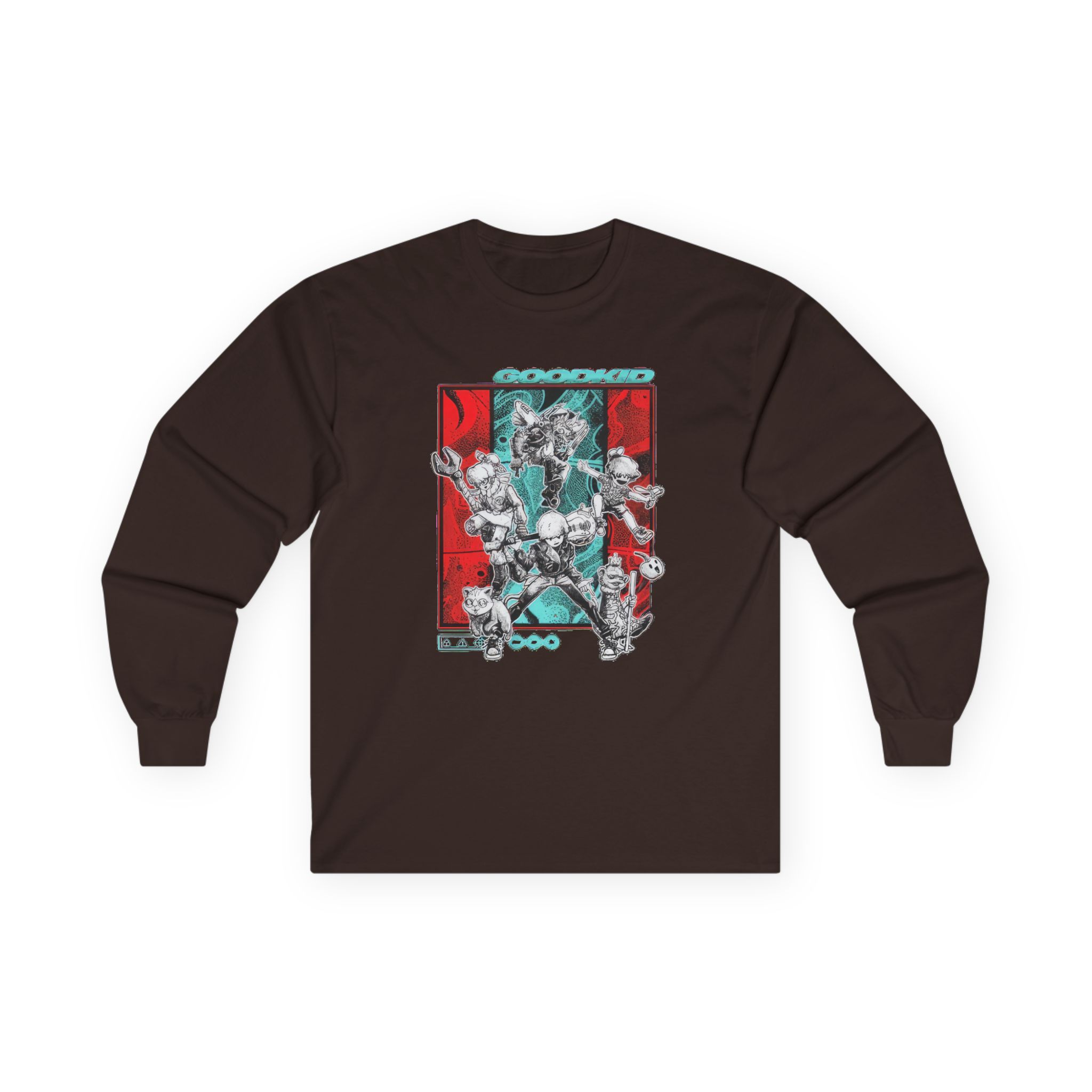Good Kid Logo Unisex Ultra Cotton Long Sleeve Tee - Image 3