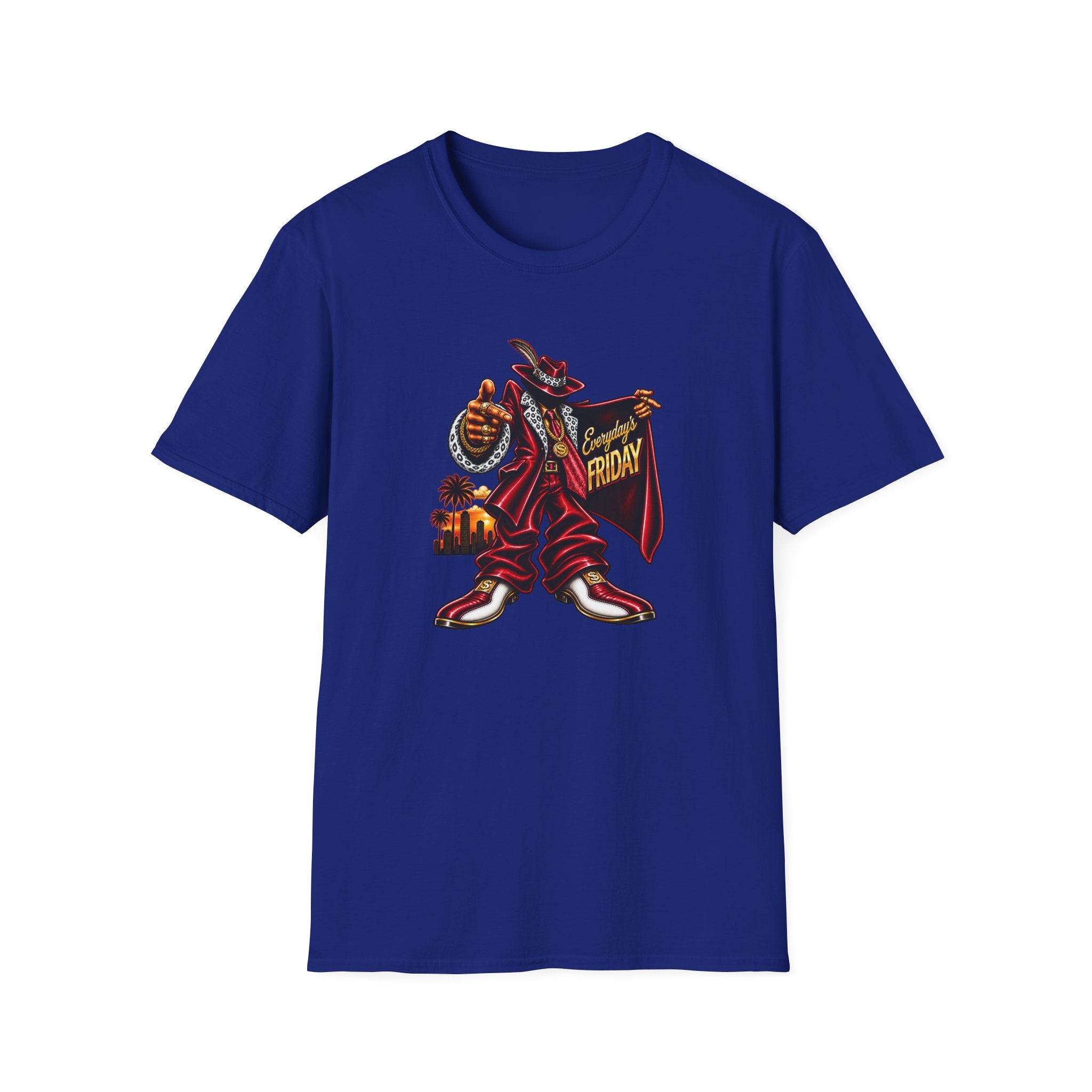 Ice Cube Pimp Unisex Softstyle T-Shirt - Image 23