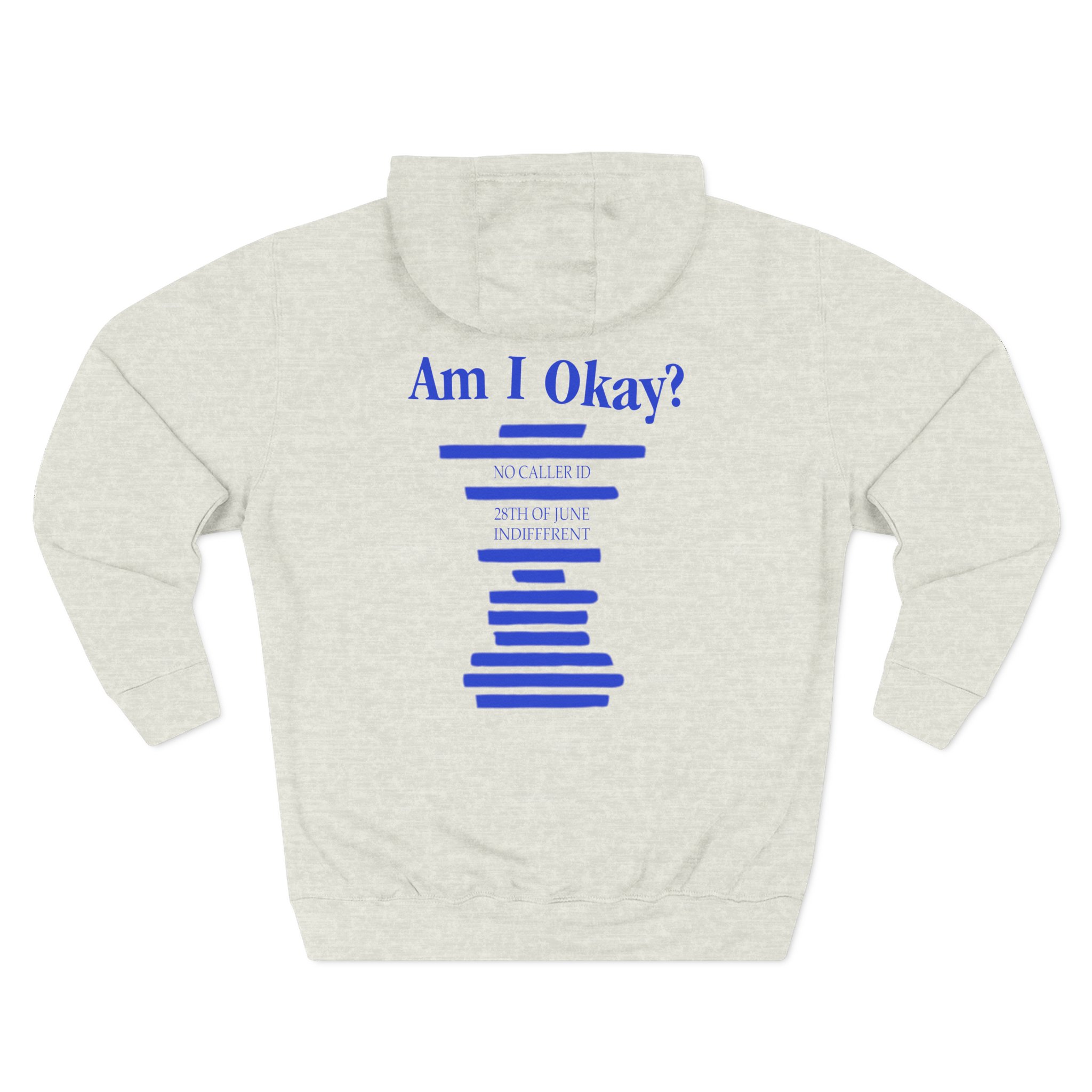 Megan Moroney Am I Okay? Tracklist Three-panel Fleece Hoodie - Image 8