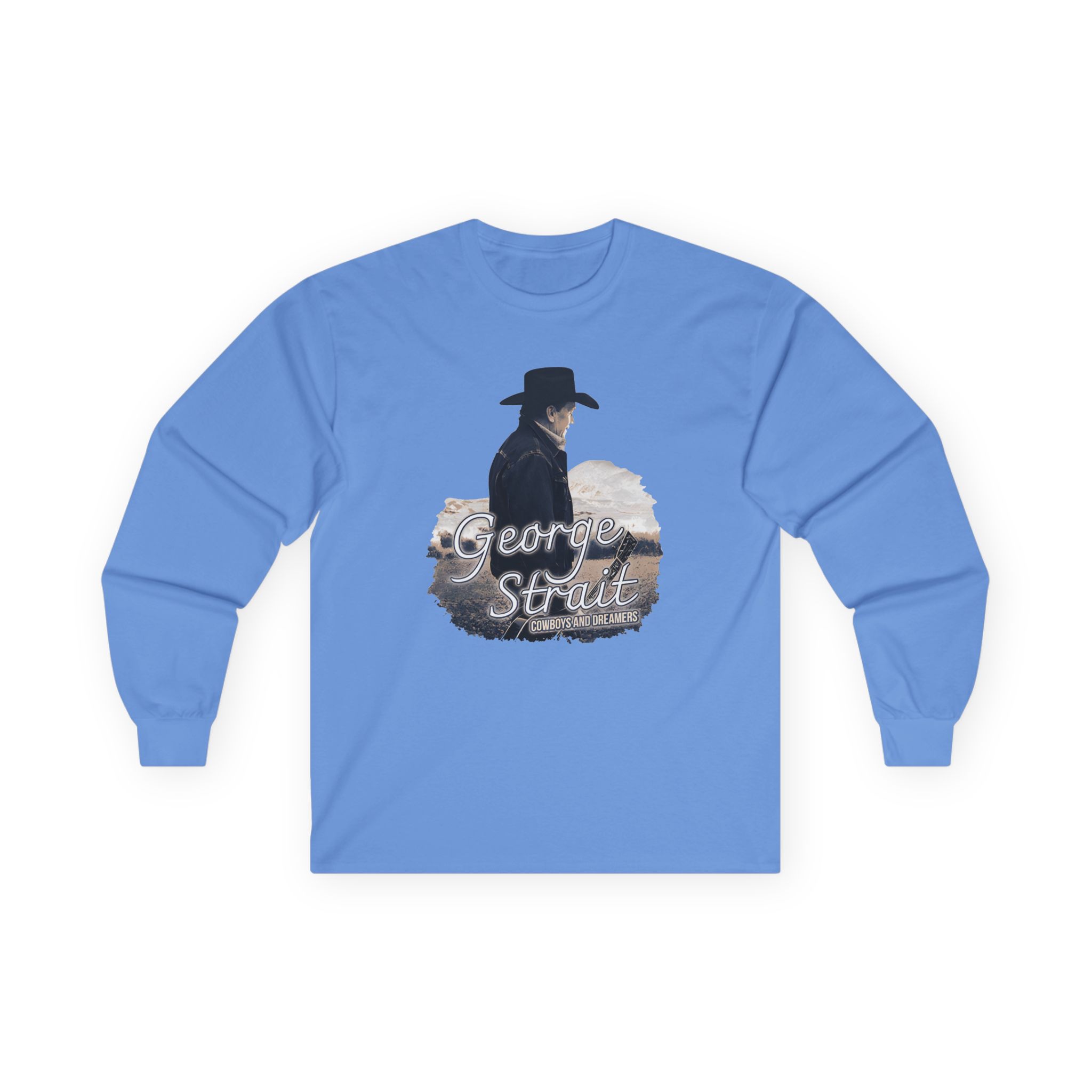 George Strait Cowboys and Dreamers Unisex Ultra Cotton Long Sleeve Tee - Image 11