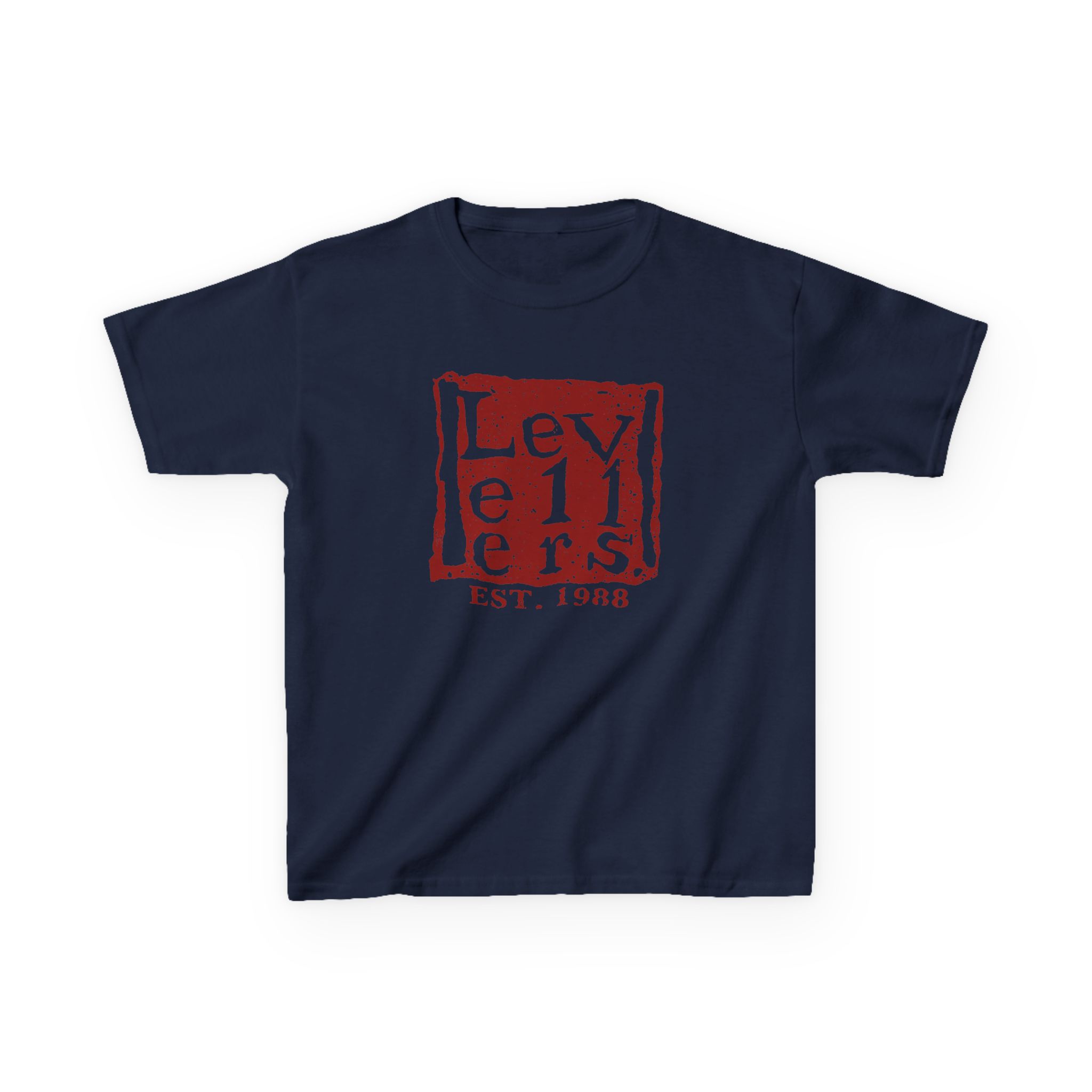 Levellers Logo Kids Heavy Cotton™ Tee - Image 9