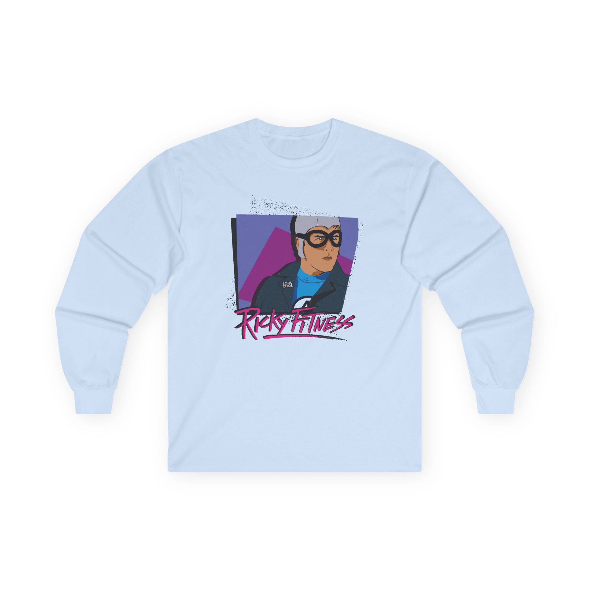 The Aquabats Ricky Fitness Soul Cool Unisex Ultra Cotton Long Sleeve Tee - Image 9