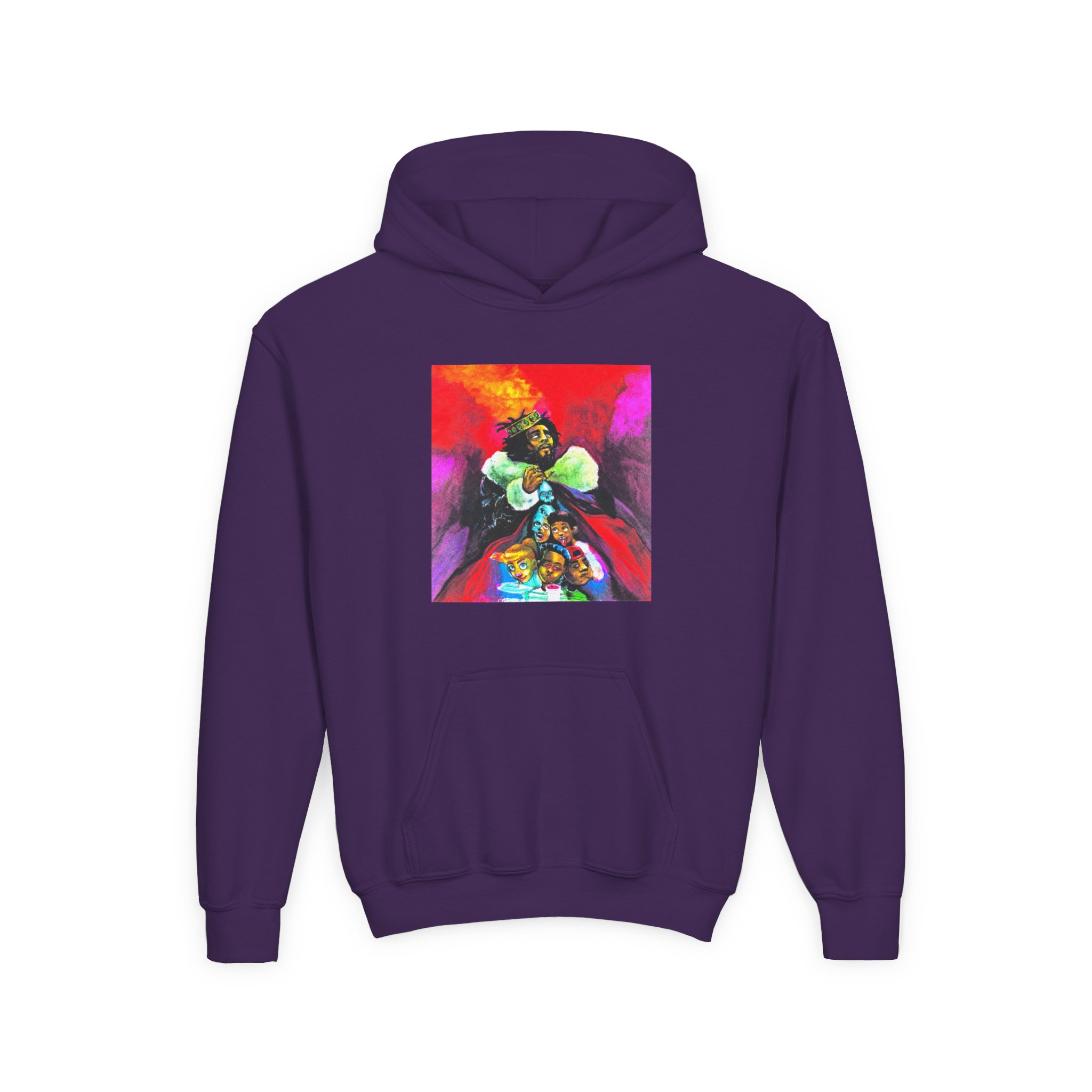 J Cole Youth Heavy Blend Hooded Sweatshirt - Image 9