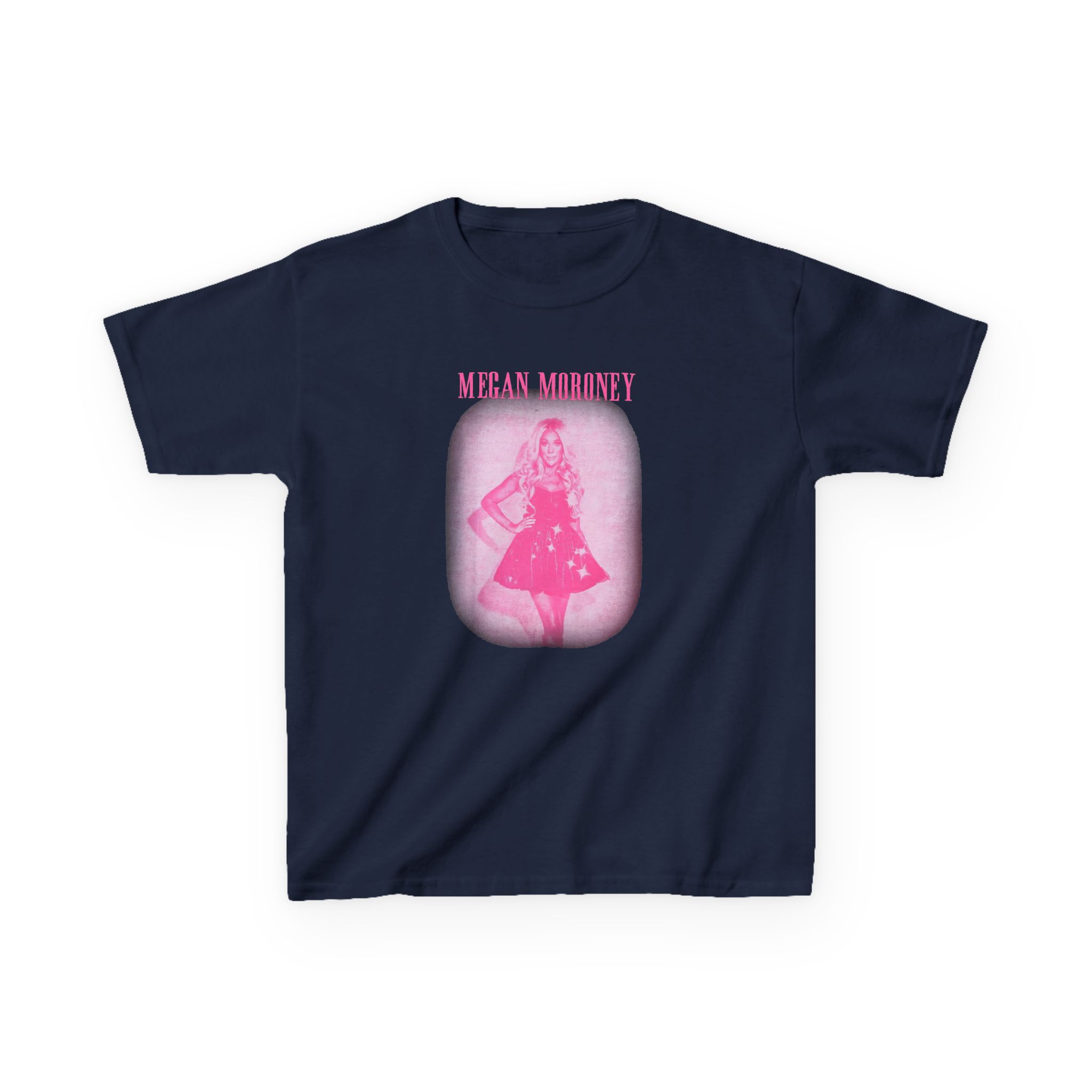 Megan Moroney Pink Photo Kids Heavy Cotton™ Tee - Image 7