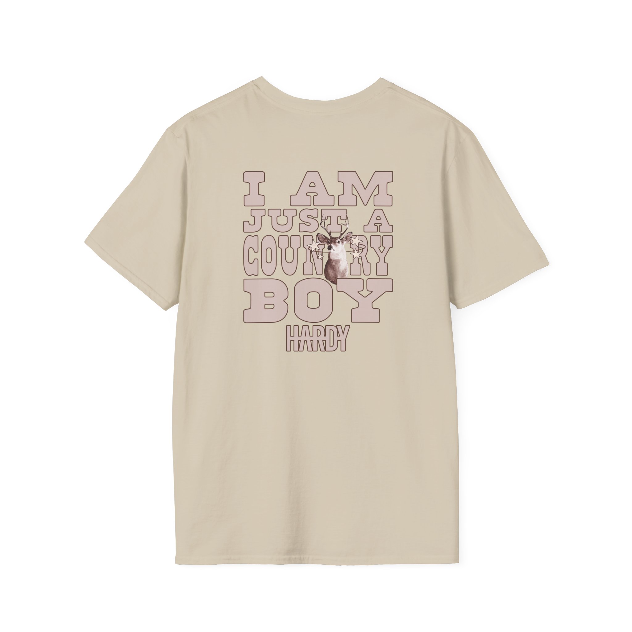 Hd I Am Just a Country Boy Crewneck Unisex Softstyle T-Shirt - Image 6