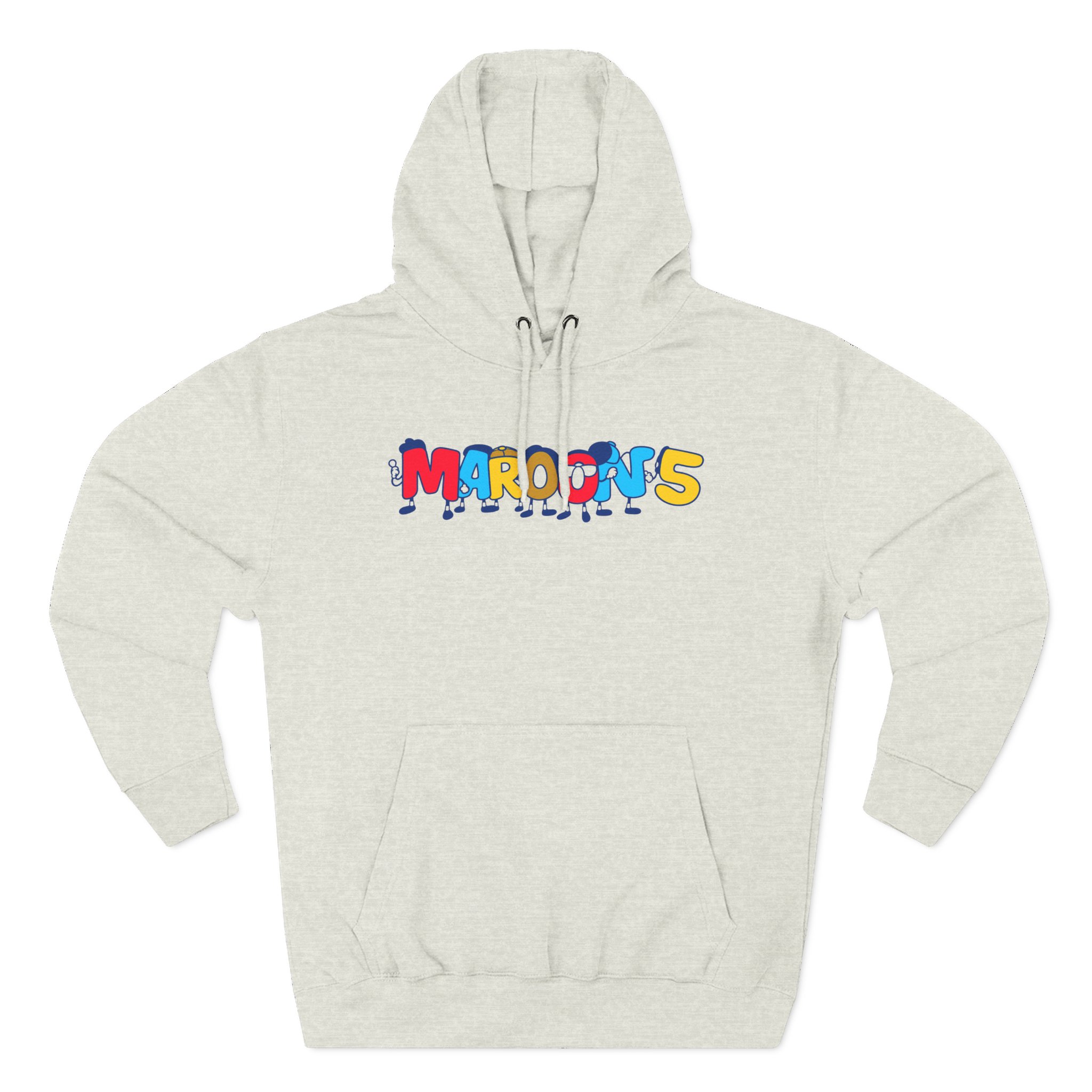 Adam Levine Maroons Three-Panel Fleece Hoodie - Image 7