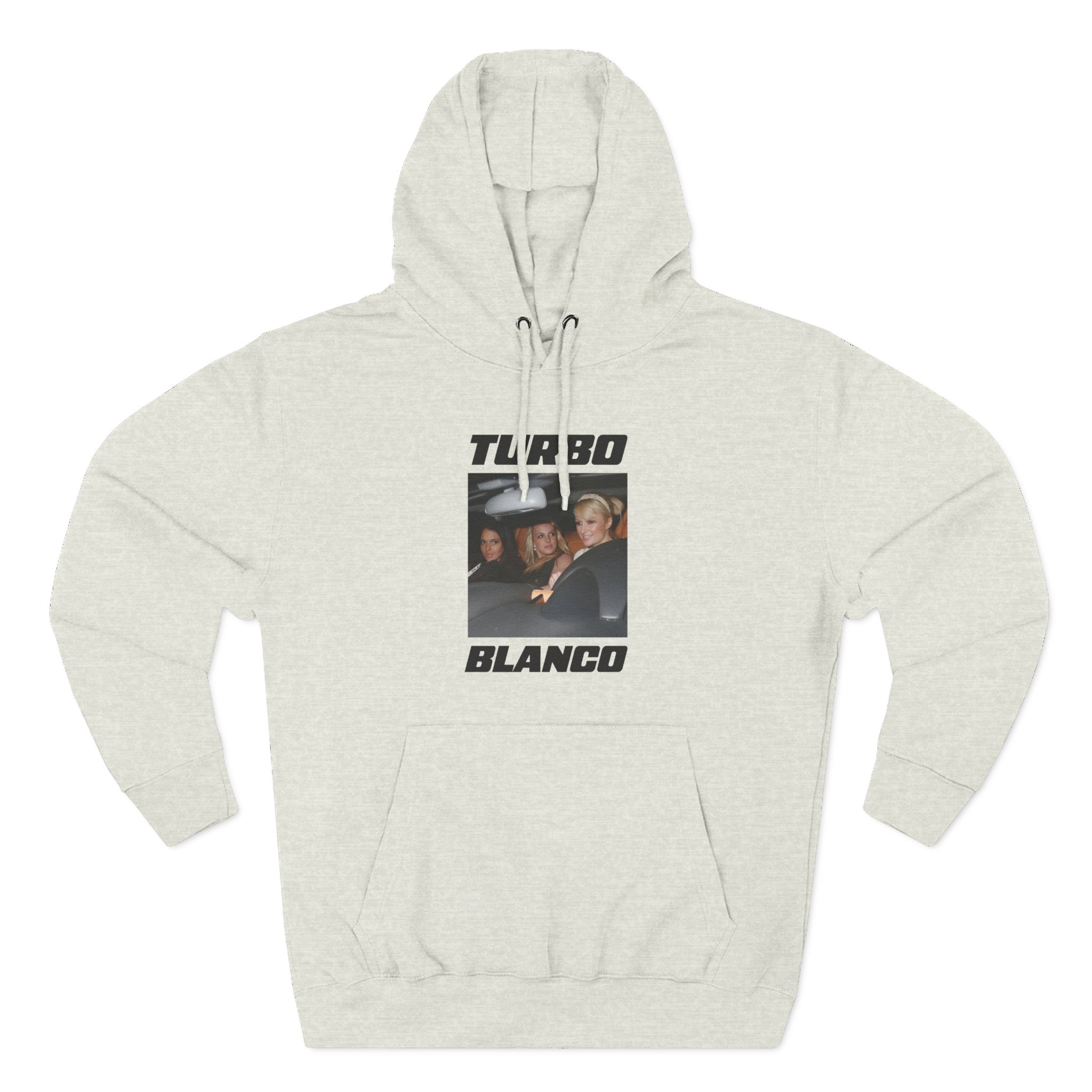Chris Lorenzo Turbo Blanco Three-Panel Fleece Hoodie - Image 9