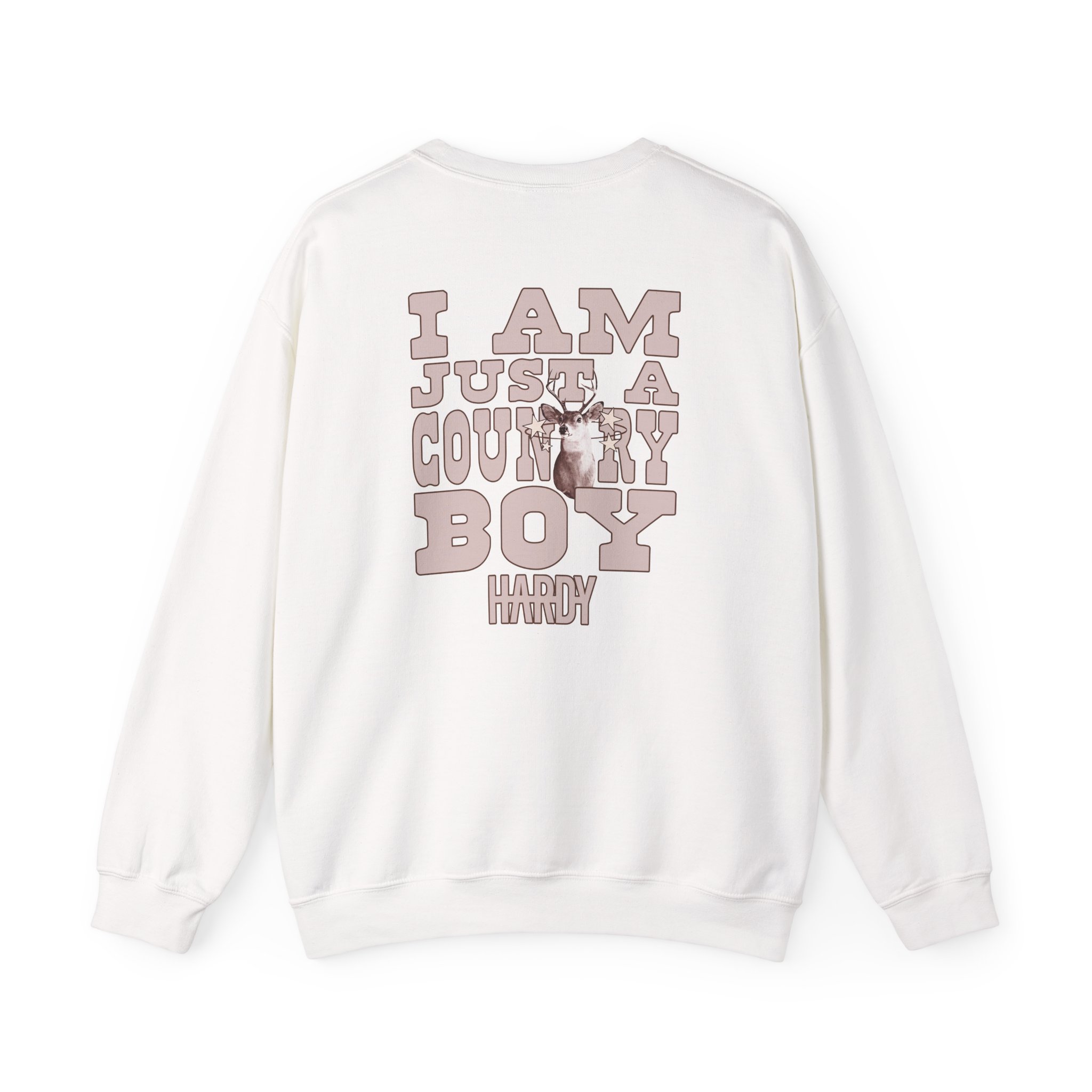 Hd I Am Just a Country Boy Crewneck Unisex Heavy Blend™ Crewneck Sweatshirt - Image 2