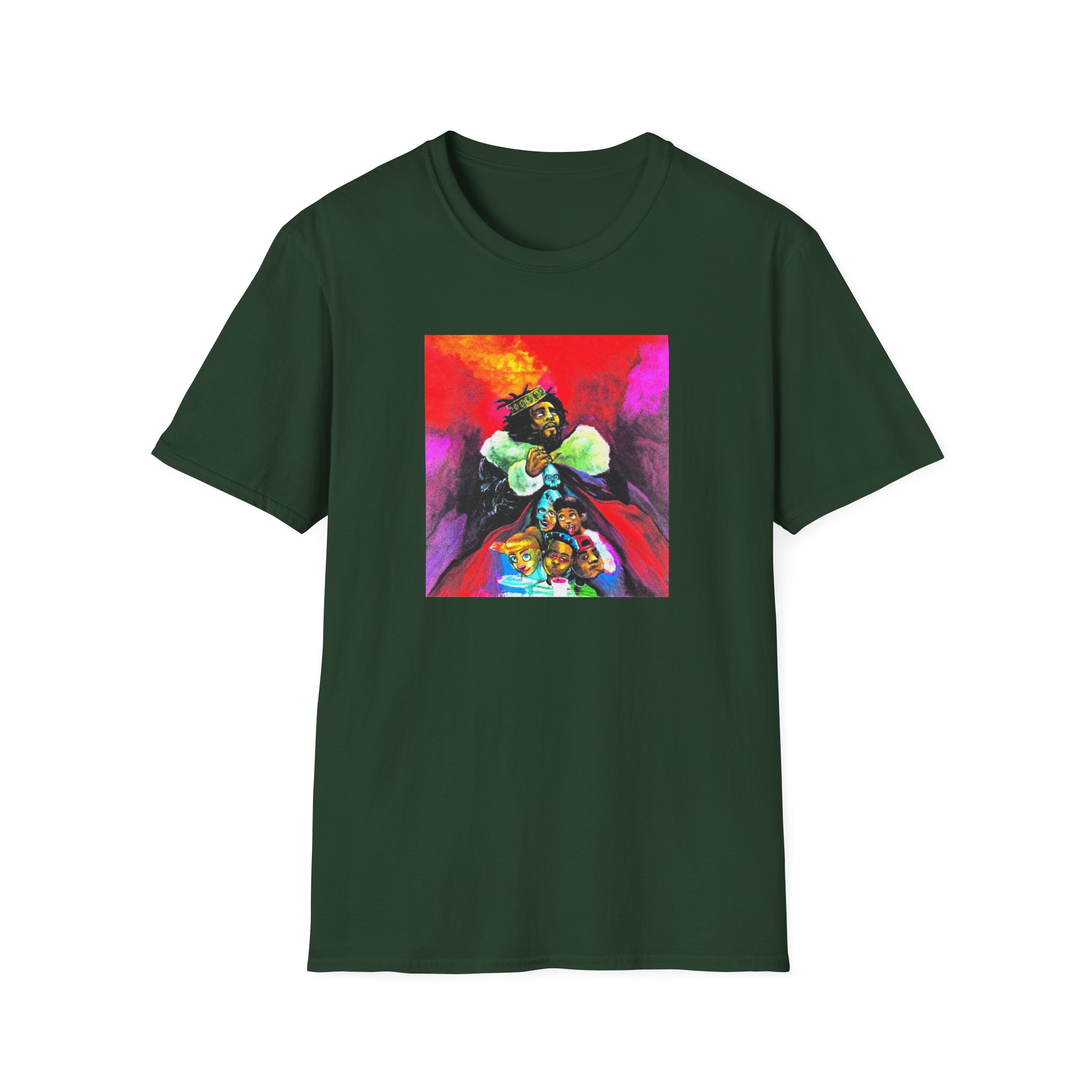 J Cole Unisex Softstyle T-Shirt - Image 5