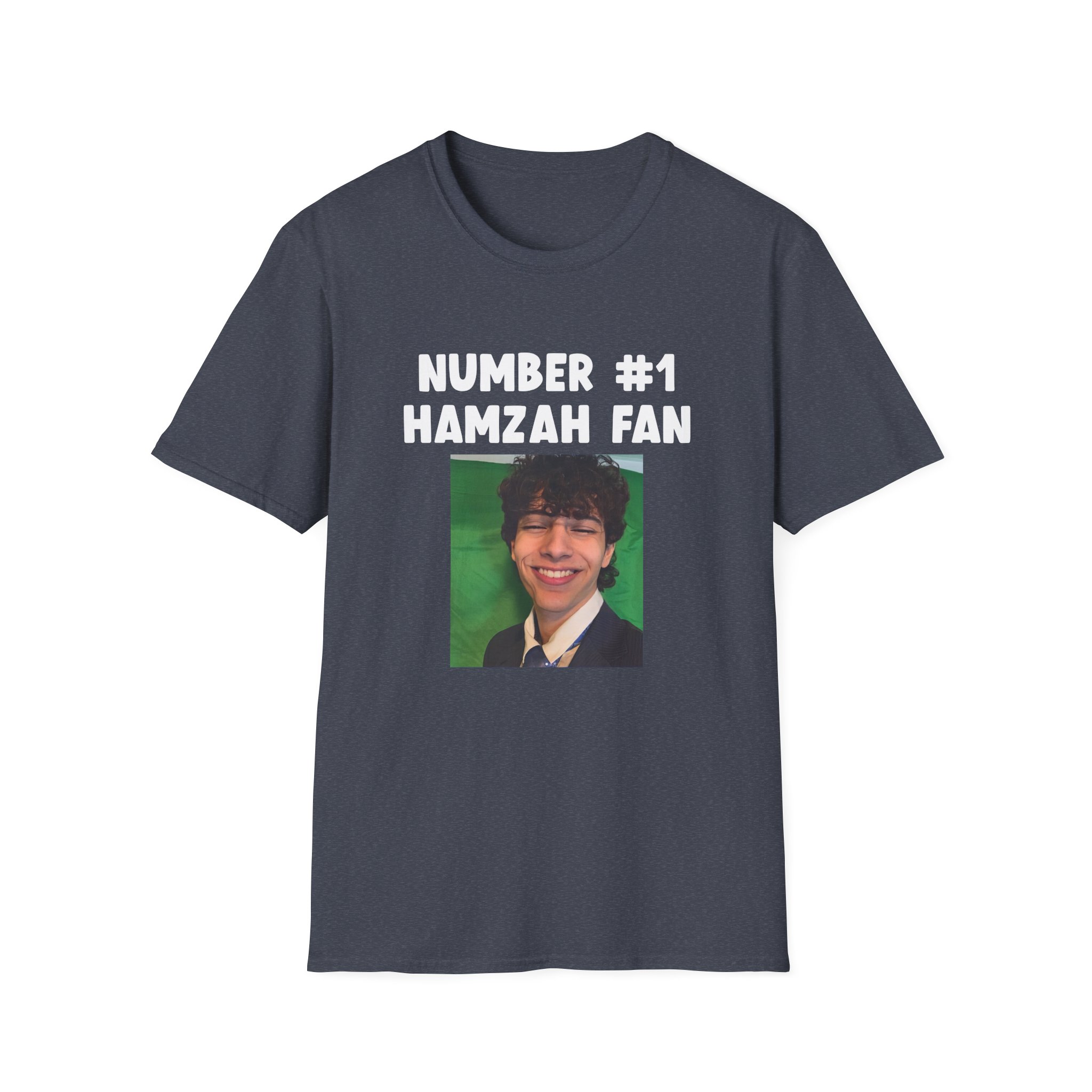 Hamza Slushynoobz Fan Unisex Softstyle T-Shirt - Image 19